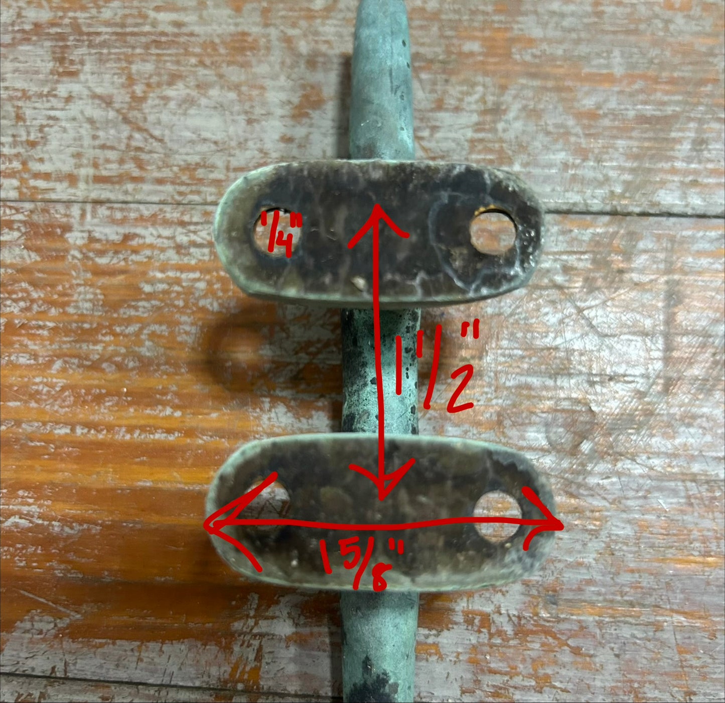 Vintage 5-3/8” Bronze Dock Cleat