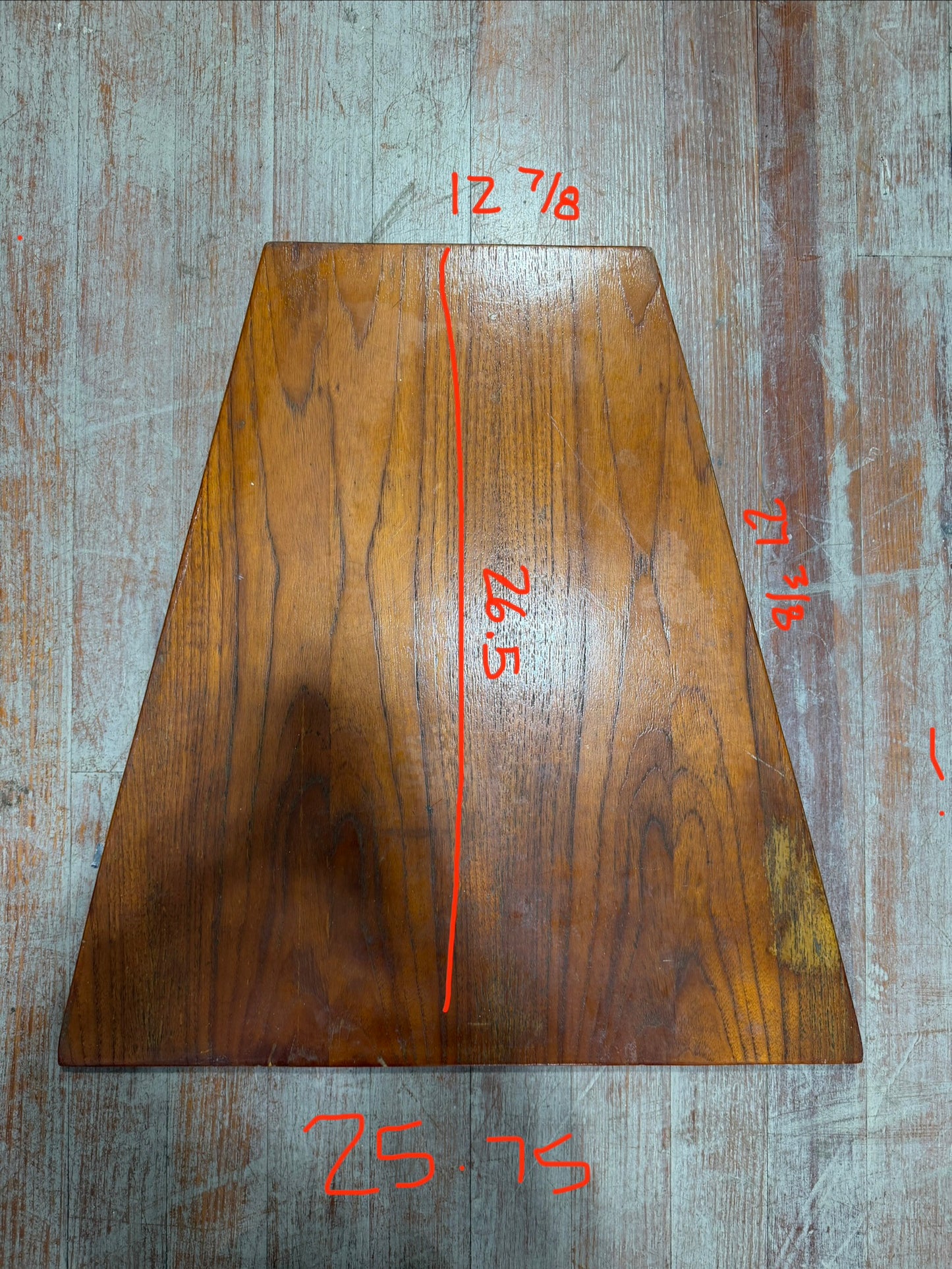 Columbia 36 Trapezoid Wood Piece - #223