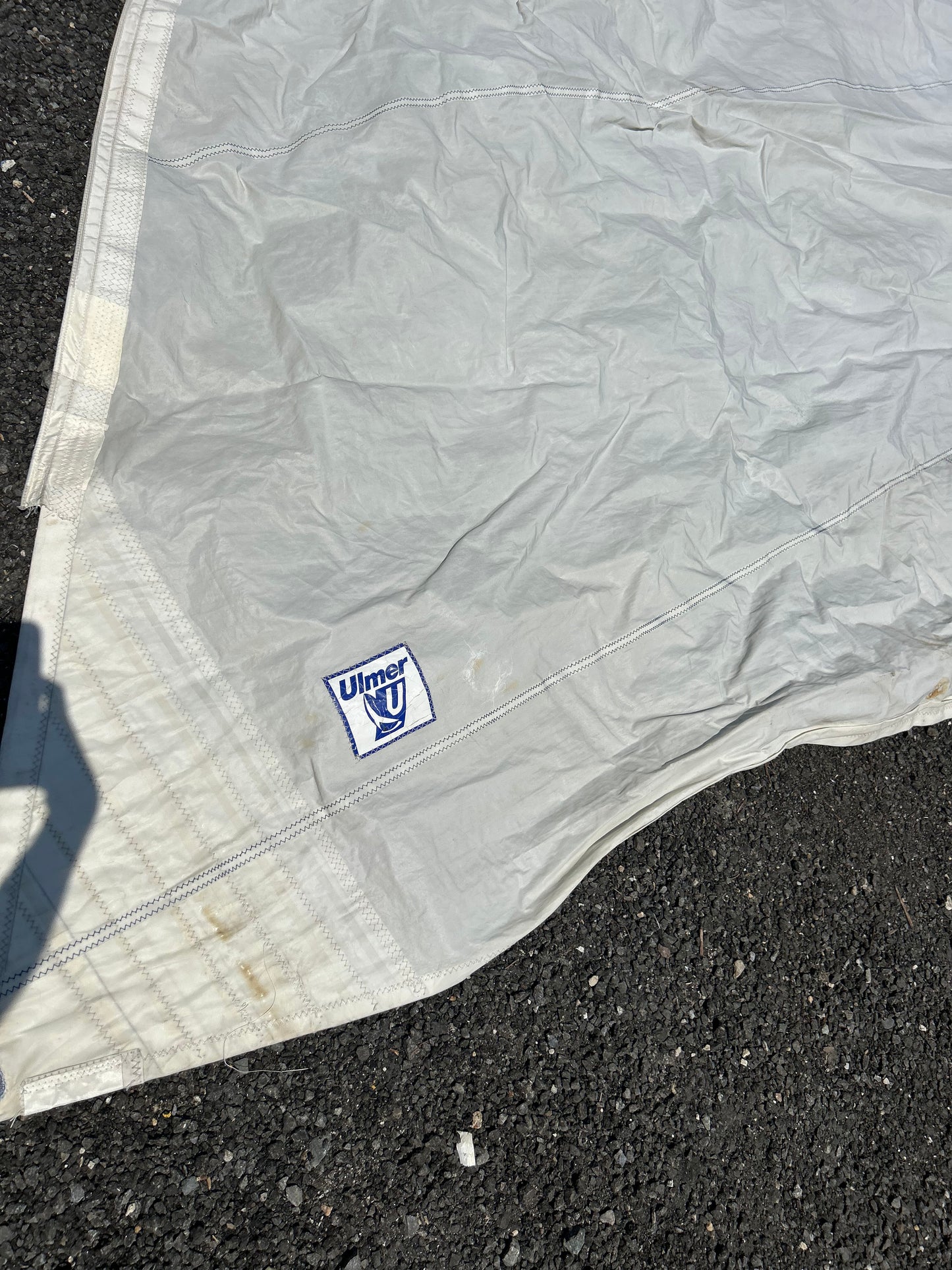 Ulmer Mainsail 32.8’ Luff x 30.7’ Leech x 17.1’ Foot Sail #23896 w/ Turtle Bag