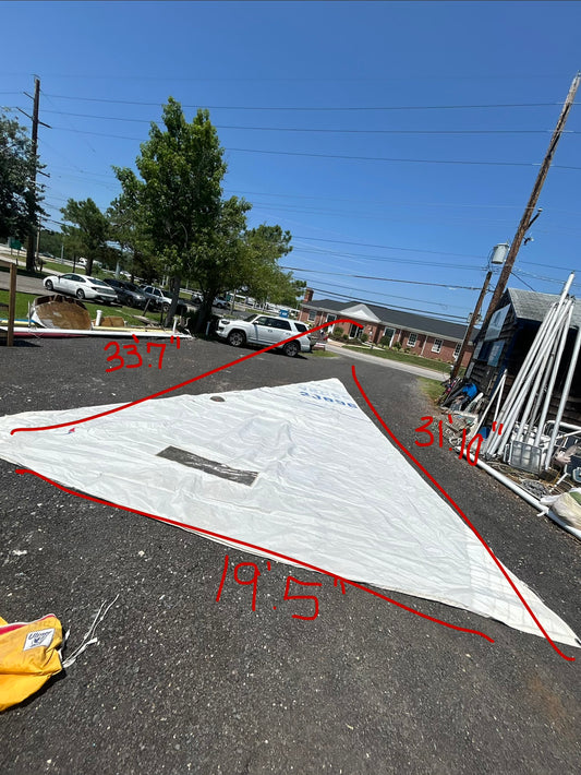 Ulmer Sails Mainsail 33’7” Luff x 31’10” Foot x 19’6” Leech Sail #23896
