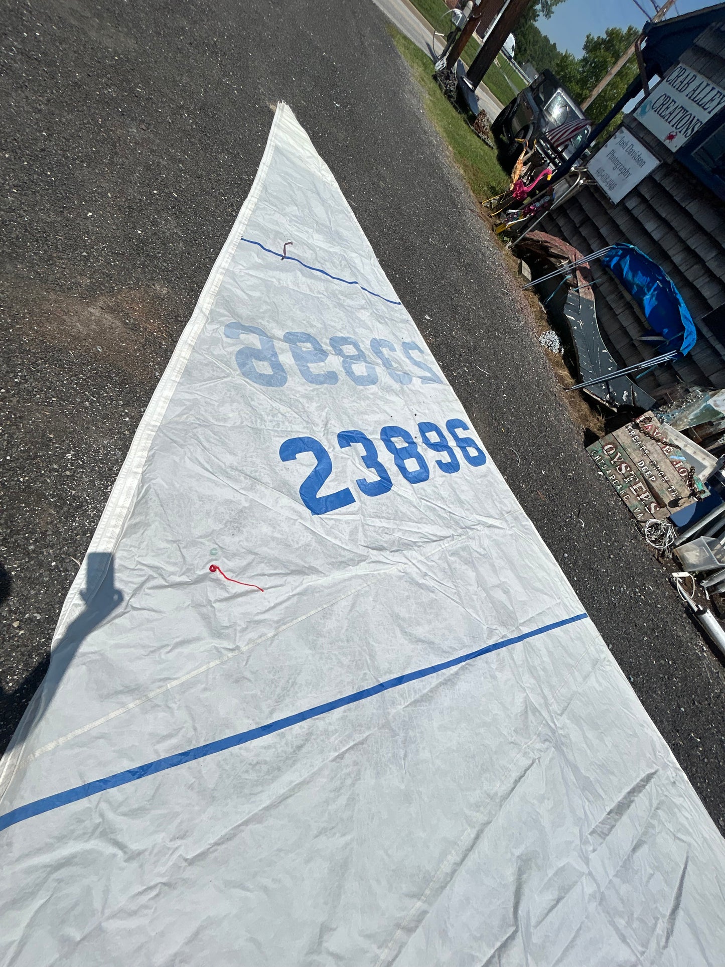 Ulmer Sails Mainsail 33’7” Luff x 31’10” Foot x 19’6” Leech Sail #23896