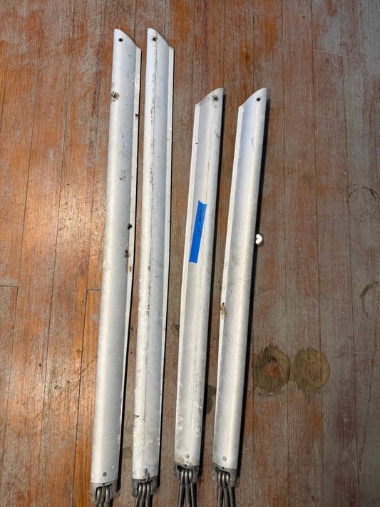 2 SETS of Hunter 31 Spreaders - 38" Long & 45.5" Long