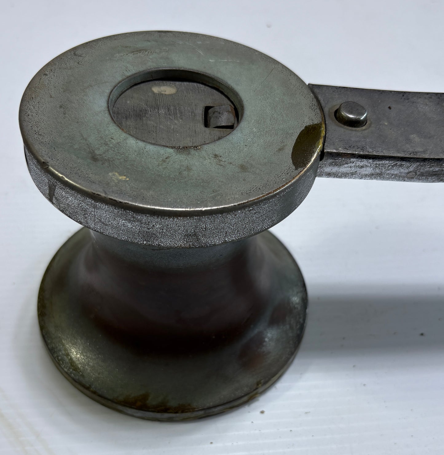 Vintage Bronze Winch with Southcoast Chromed Bronze Handle