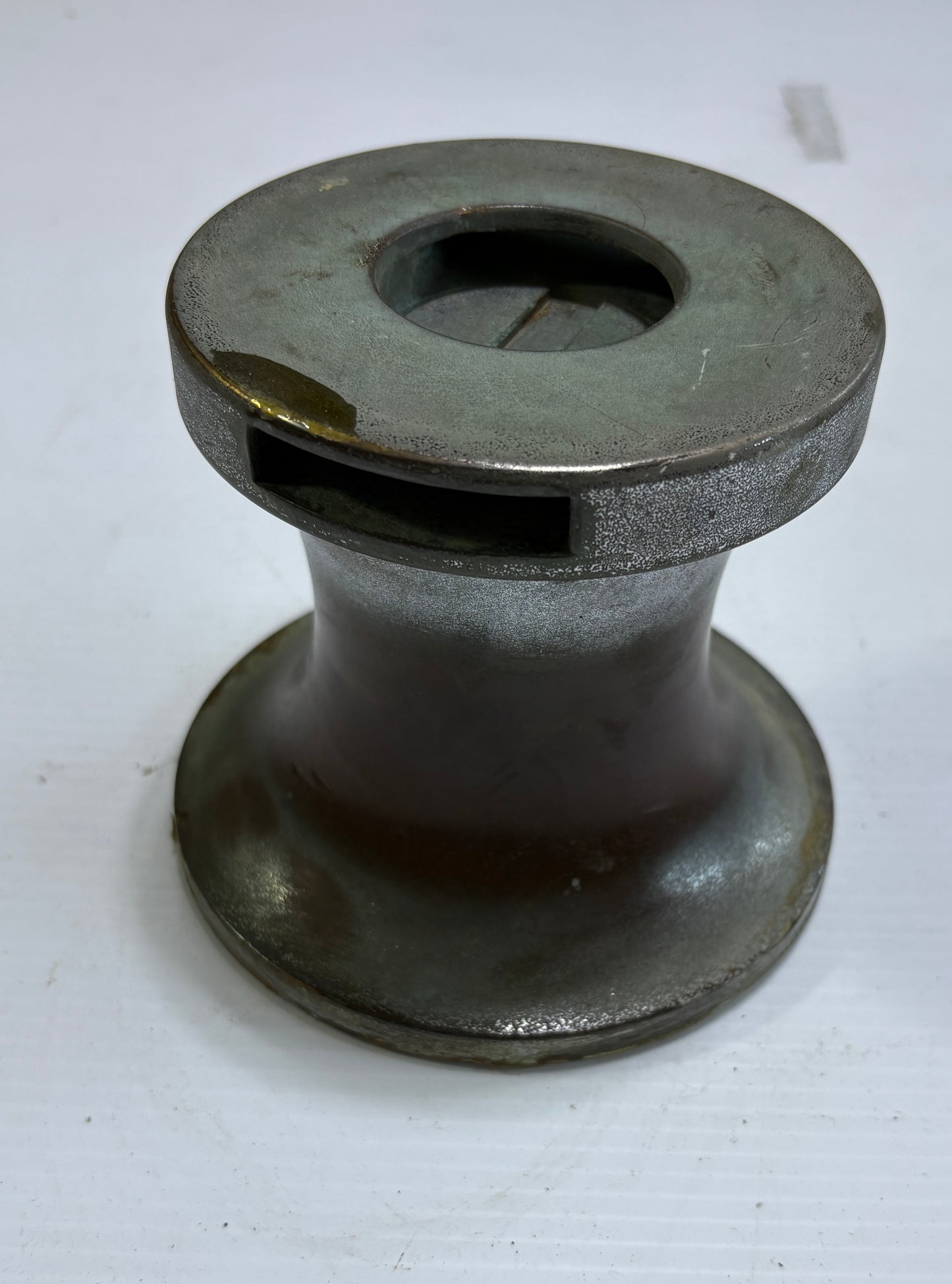 Vintage Bronze Winch with Southcoast Chromed Bronze Handle