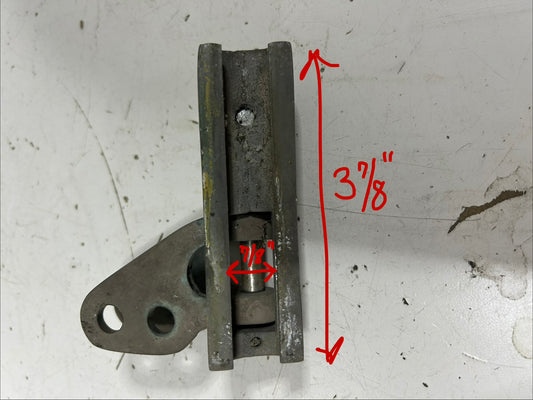 Mast Track Sliding Gooseneck 7/8” Track