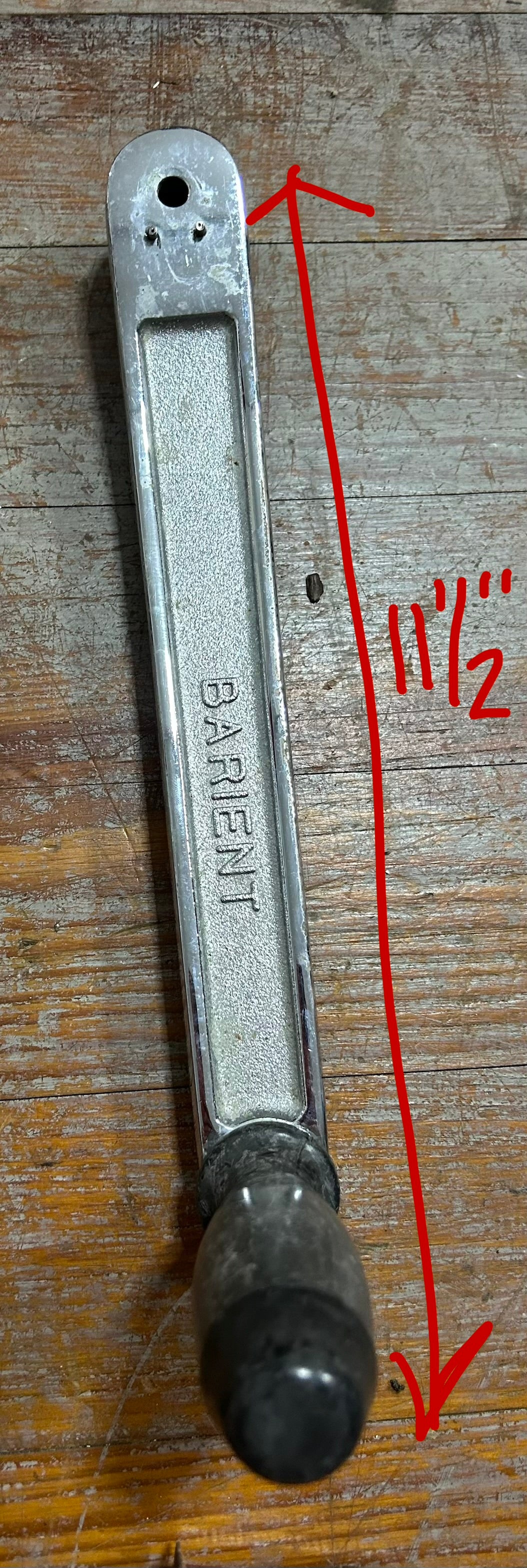 Barient 11-1/2” Locking Winch