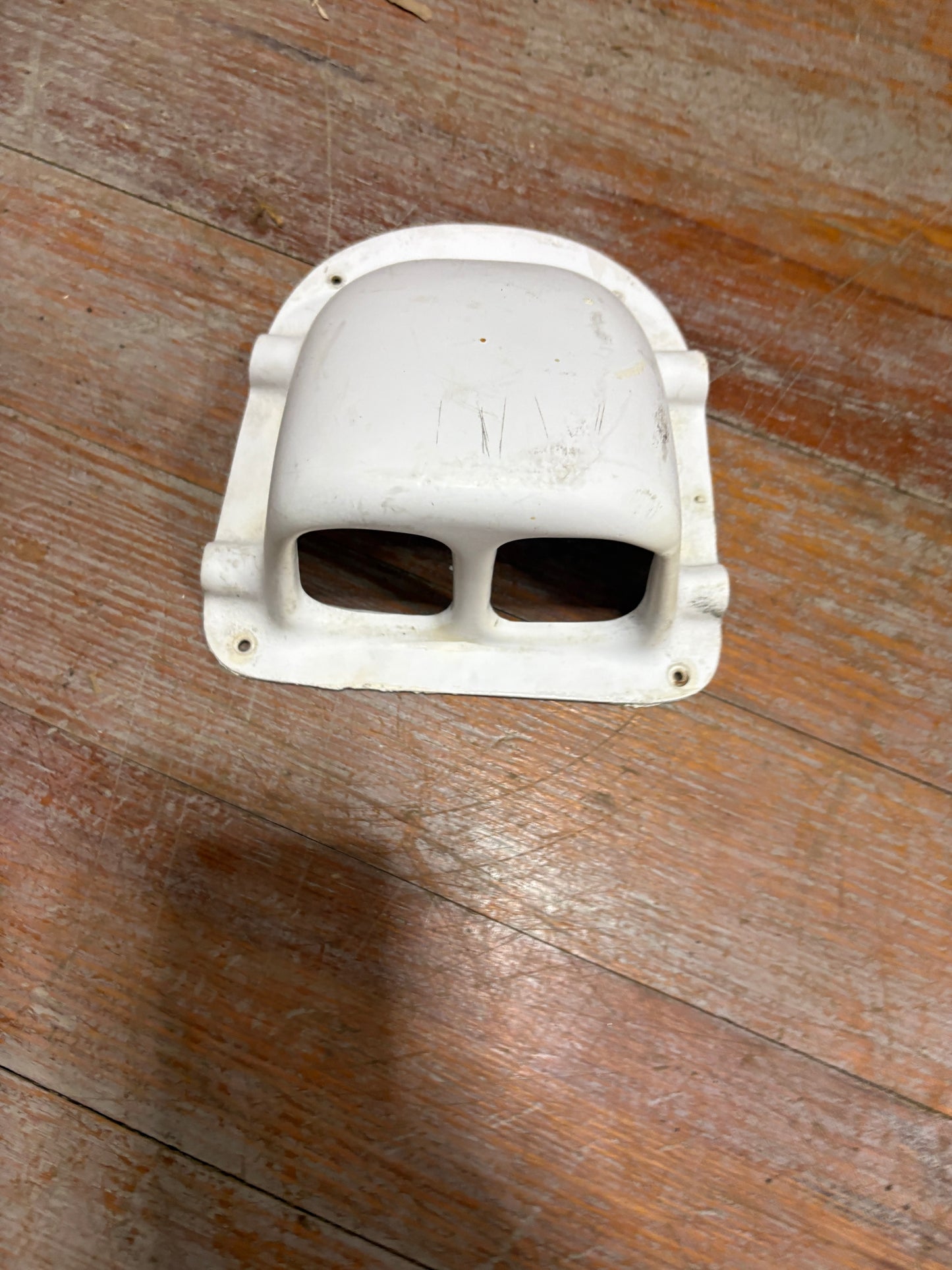 White Plastic Vents