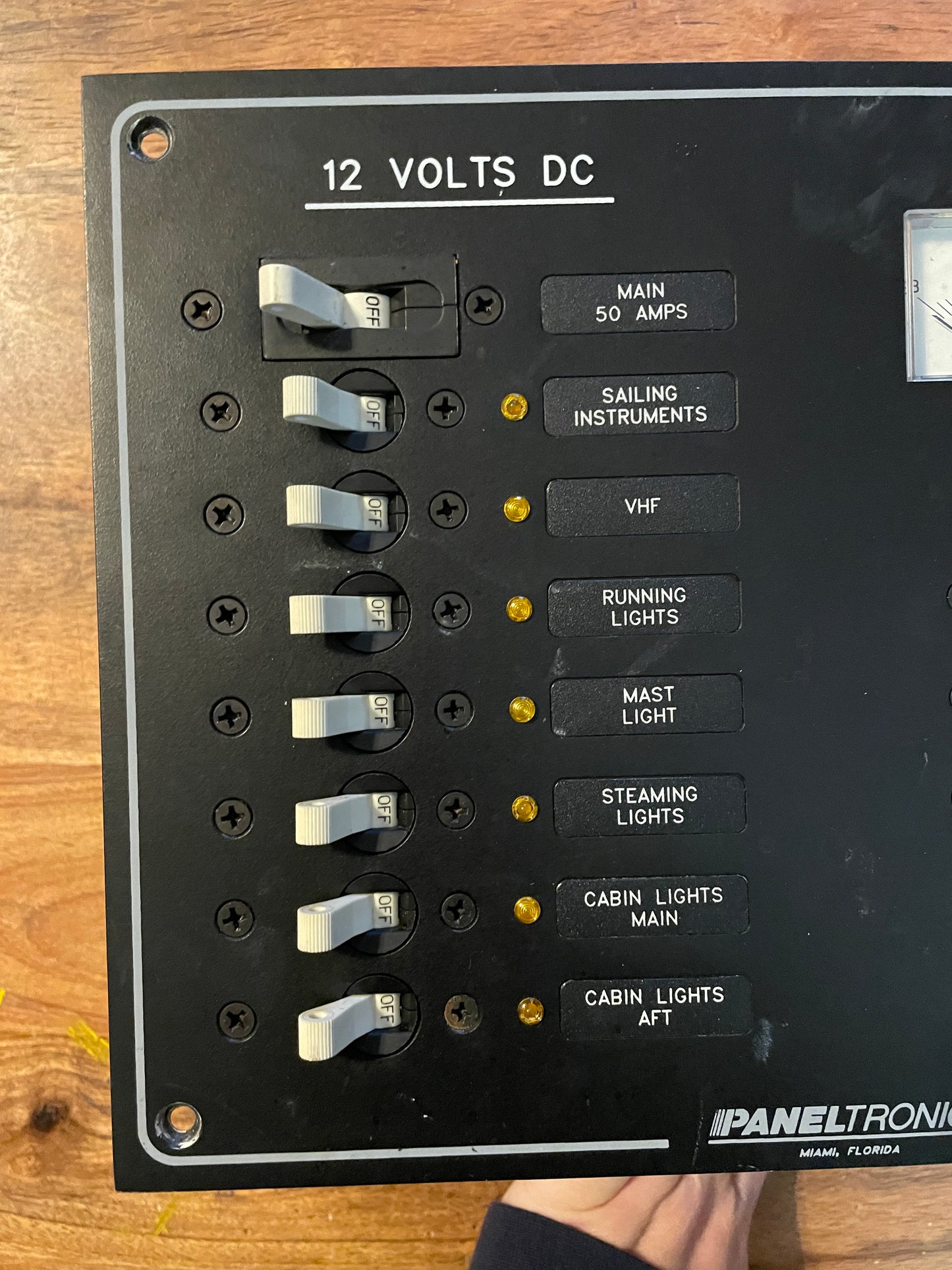 Paneltronics 12VDC 13 Switch Electrical Panel - Beneteau First 285