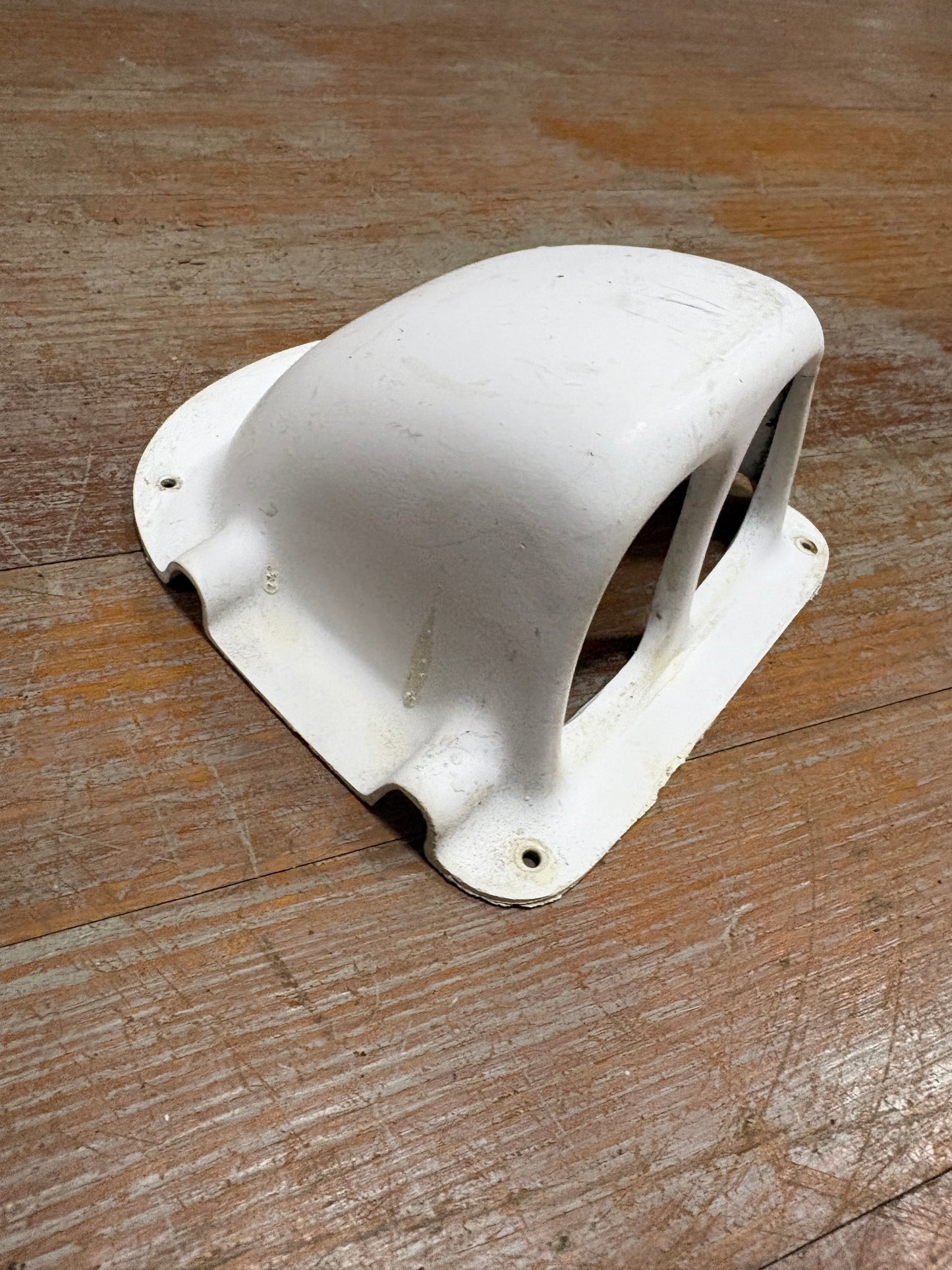 White Plastic Vents