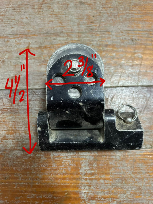 Schaefer mast track roller car - Delrin Roller 1-3/4” Wide