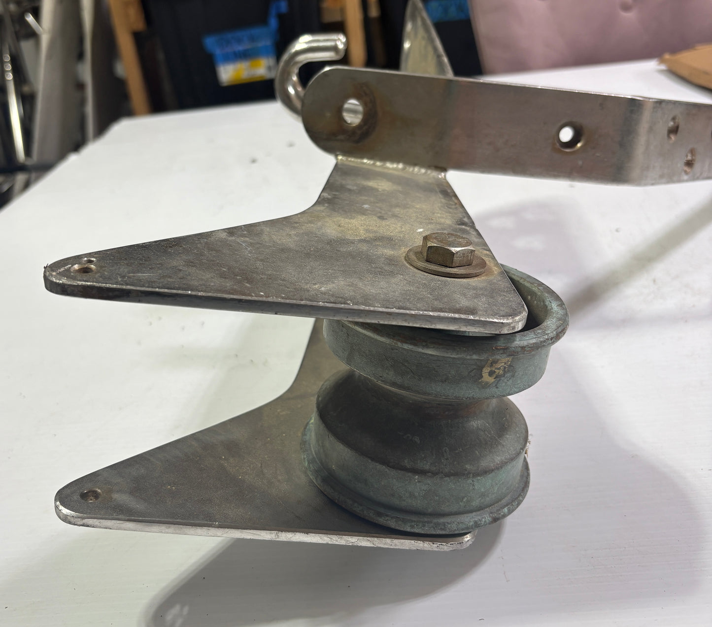 Chromed Bronze Bow Roller/ Bow Sprit