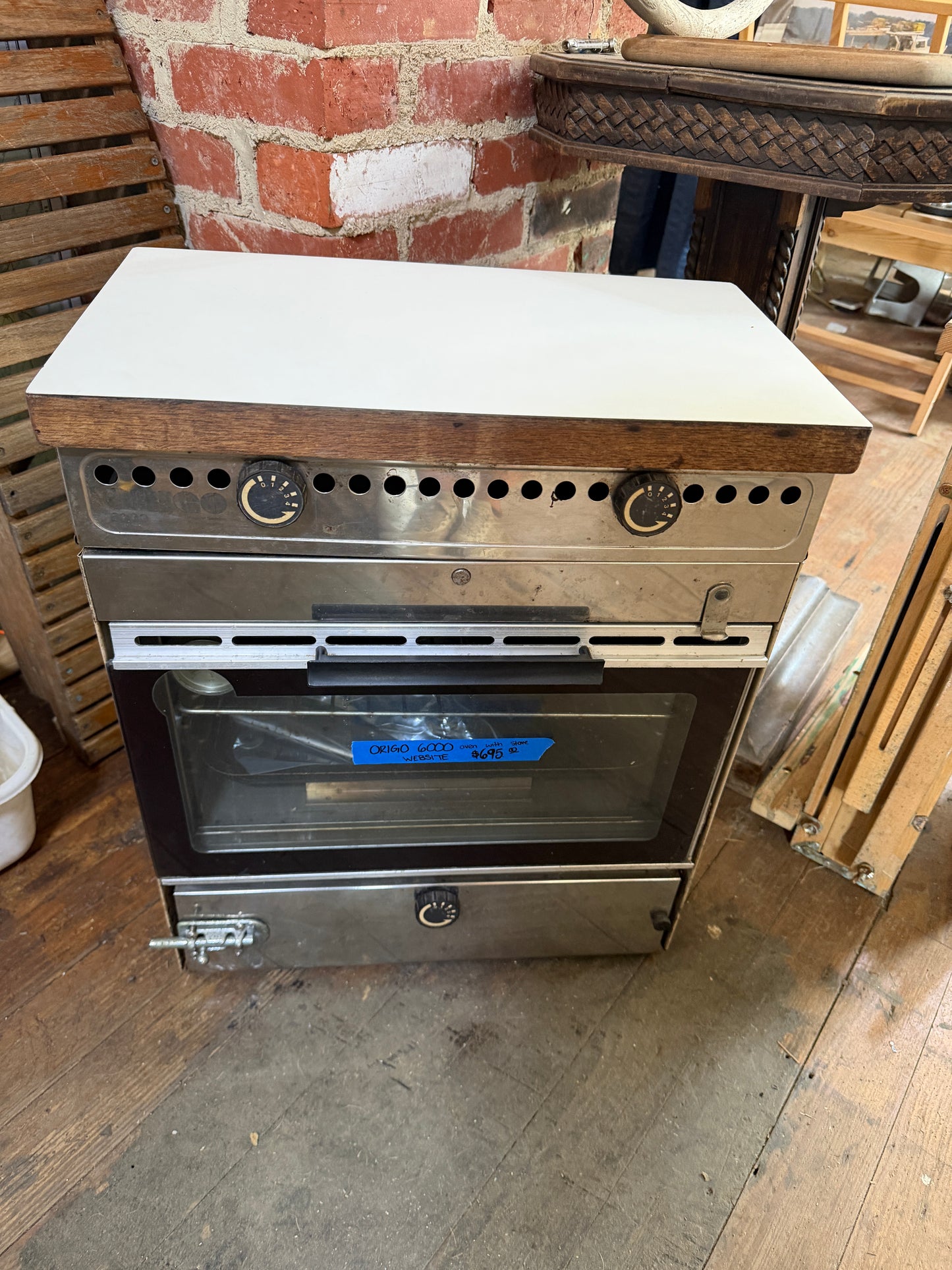 Origo 6000 Oven With Stove