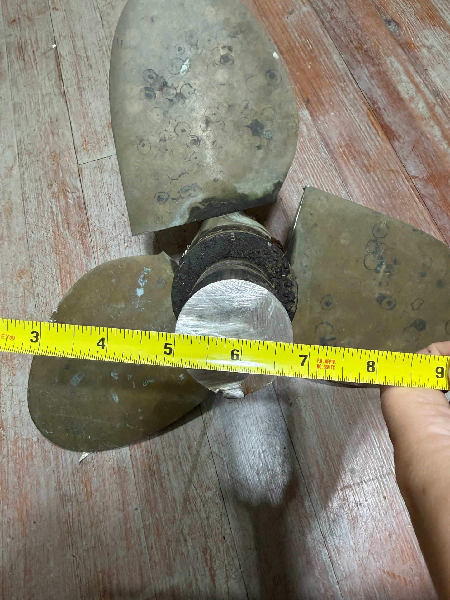 3 Blade Max Propeller - 1 3/4" SHAFT - 19" Diameter