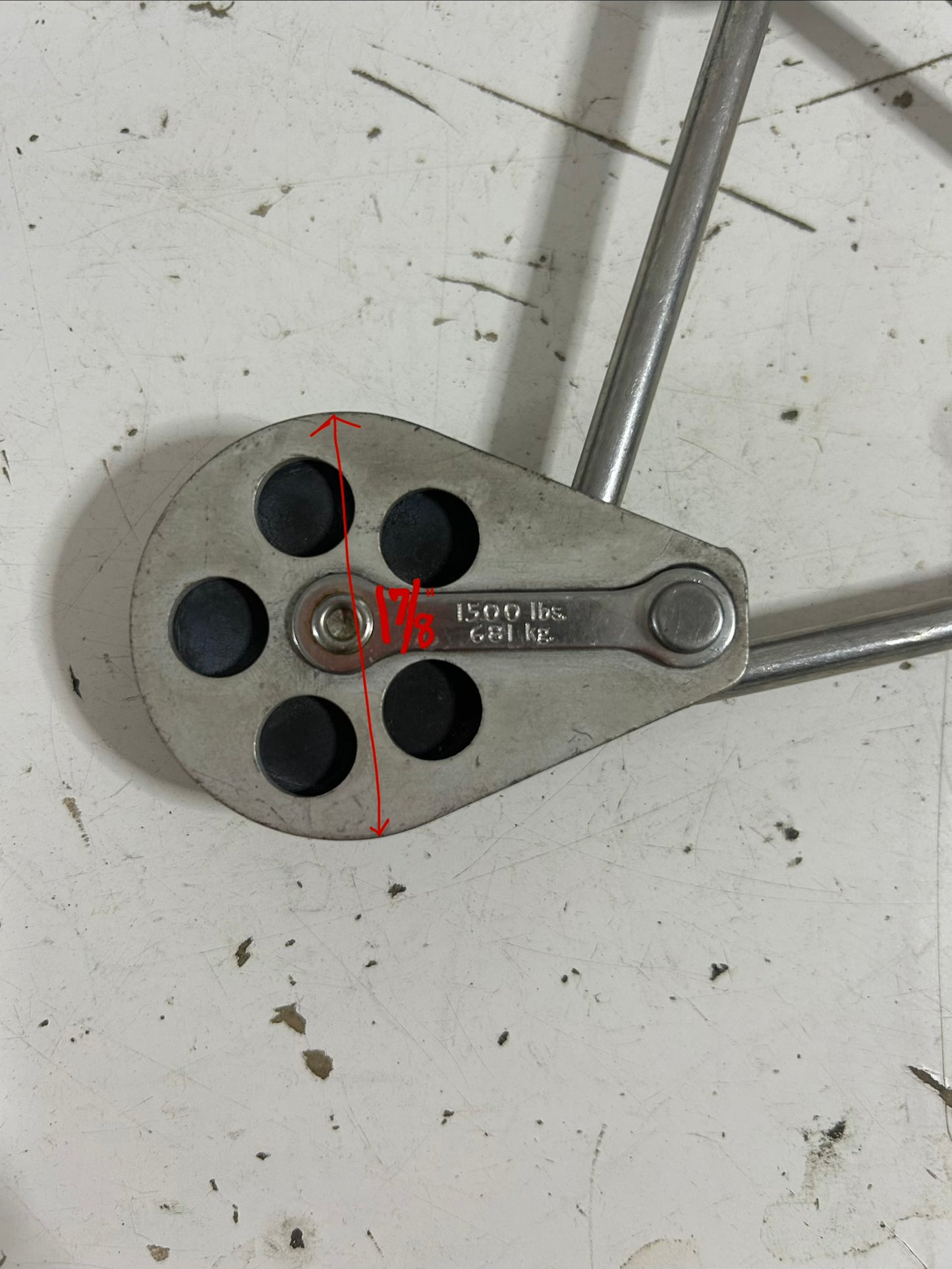 Harken/Schaefer Backstay - Harken Triple Block with 2 Single Schaefer Blocks