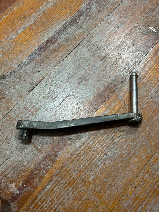 Vintage Barlow solid Bronze Winch Handle with stainless steel Handle 11-3/8” 8-Point Star Drive