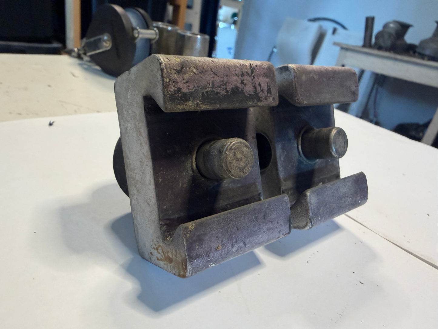 PAIR 1 1/2" Adjustable Track Ends / Traveller Car