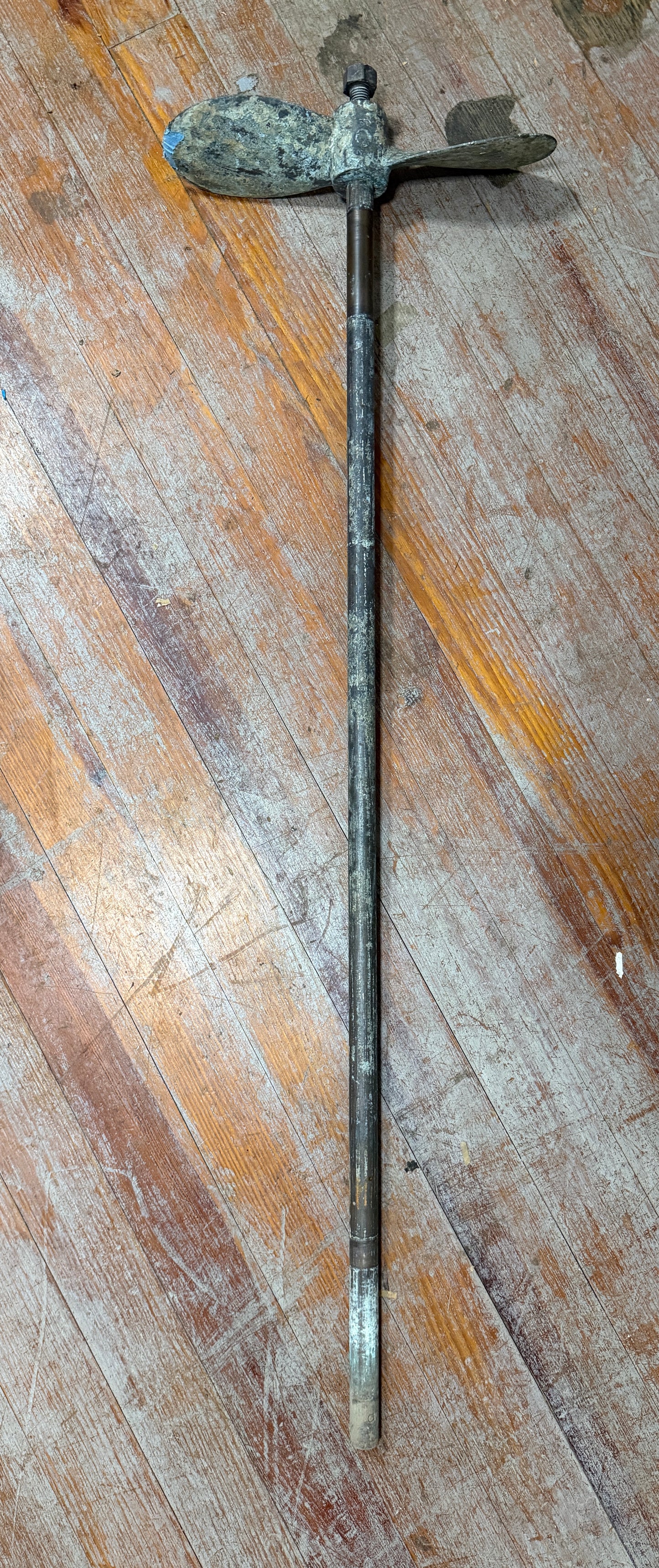 2 Blade 14 RH 12 Propeller With 1" Shaft Diameter x 48 3/4" Long Shaft