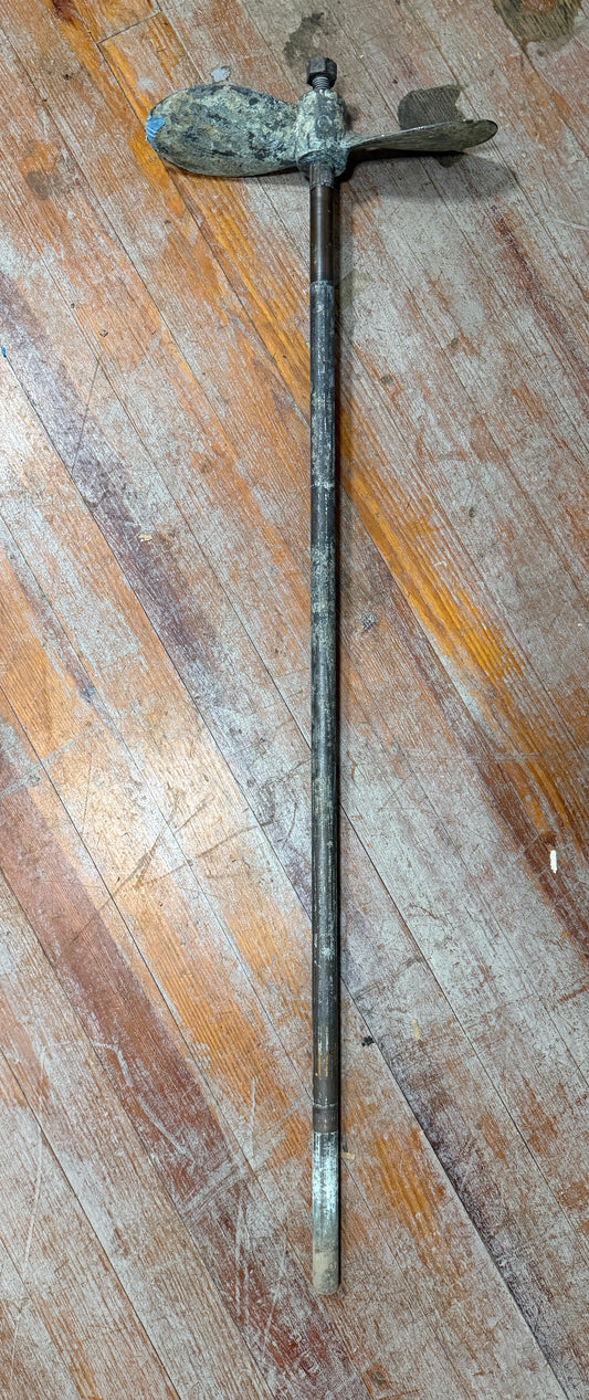 2 Blade 14 RH 12 Propeller With 1" Shaft Diameter x 48 3/4" Long Shaft