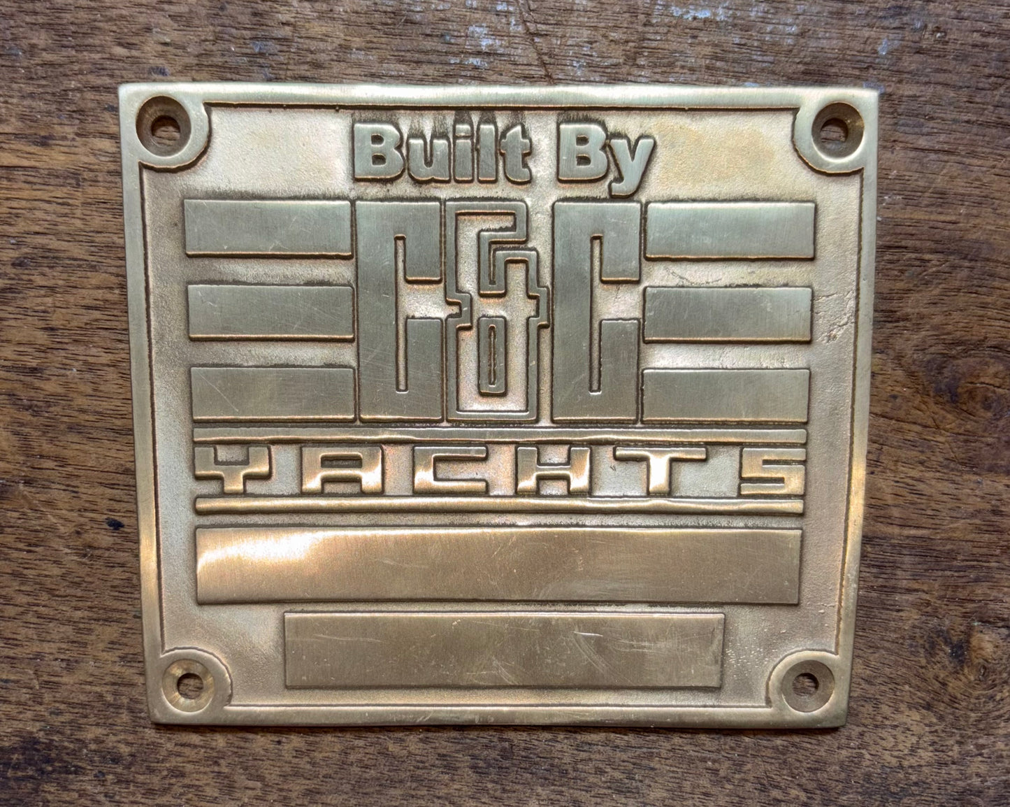 C&C Builders Plate -- #63