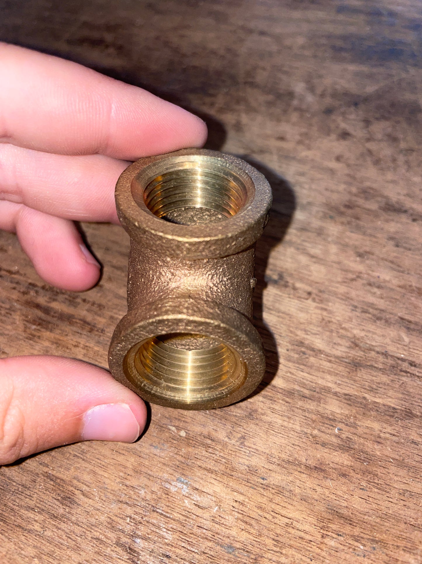 Bronze 90 Degree Female To Female Elbow Fitting 1/2”