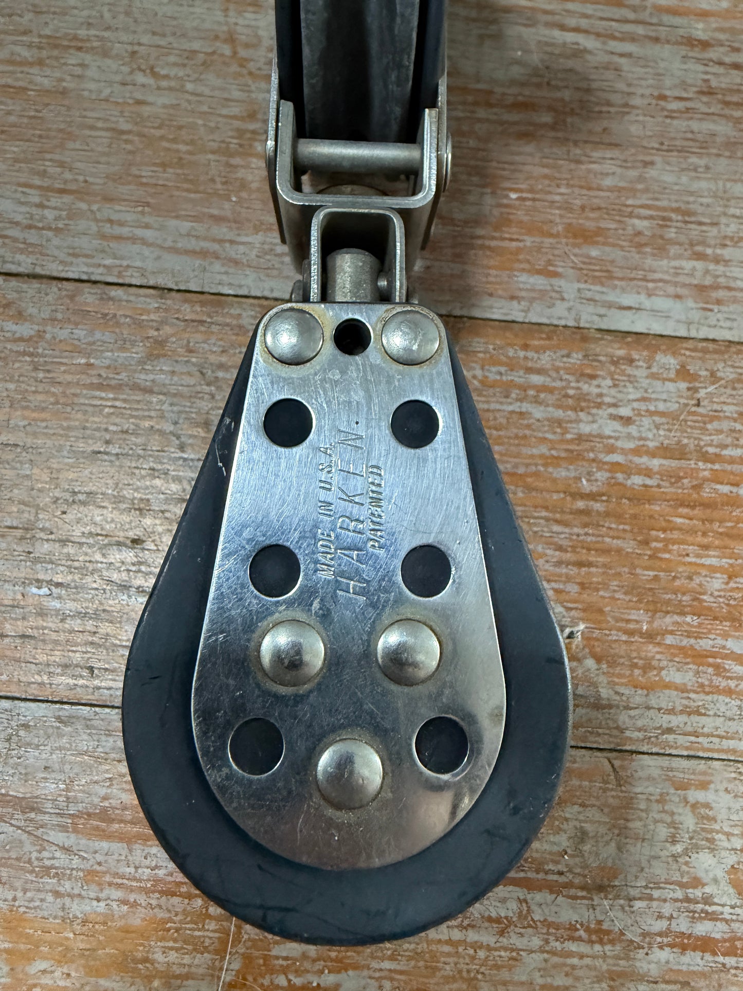 Harken Swivel Hexaratchet Single & Double Block With Schaefer Cam Cleat -2 1/4” Double Sheave 3” Single Sheave (3/8” Line) (Copy)