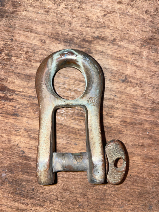 Solid Bronze Merriman Forked Shackle - 3/4”