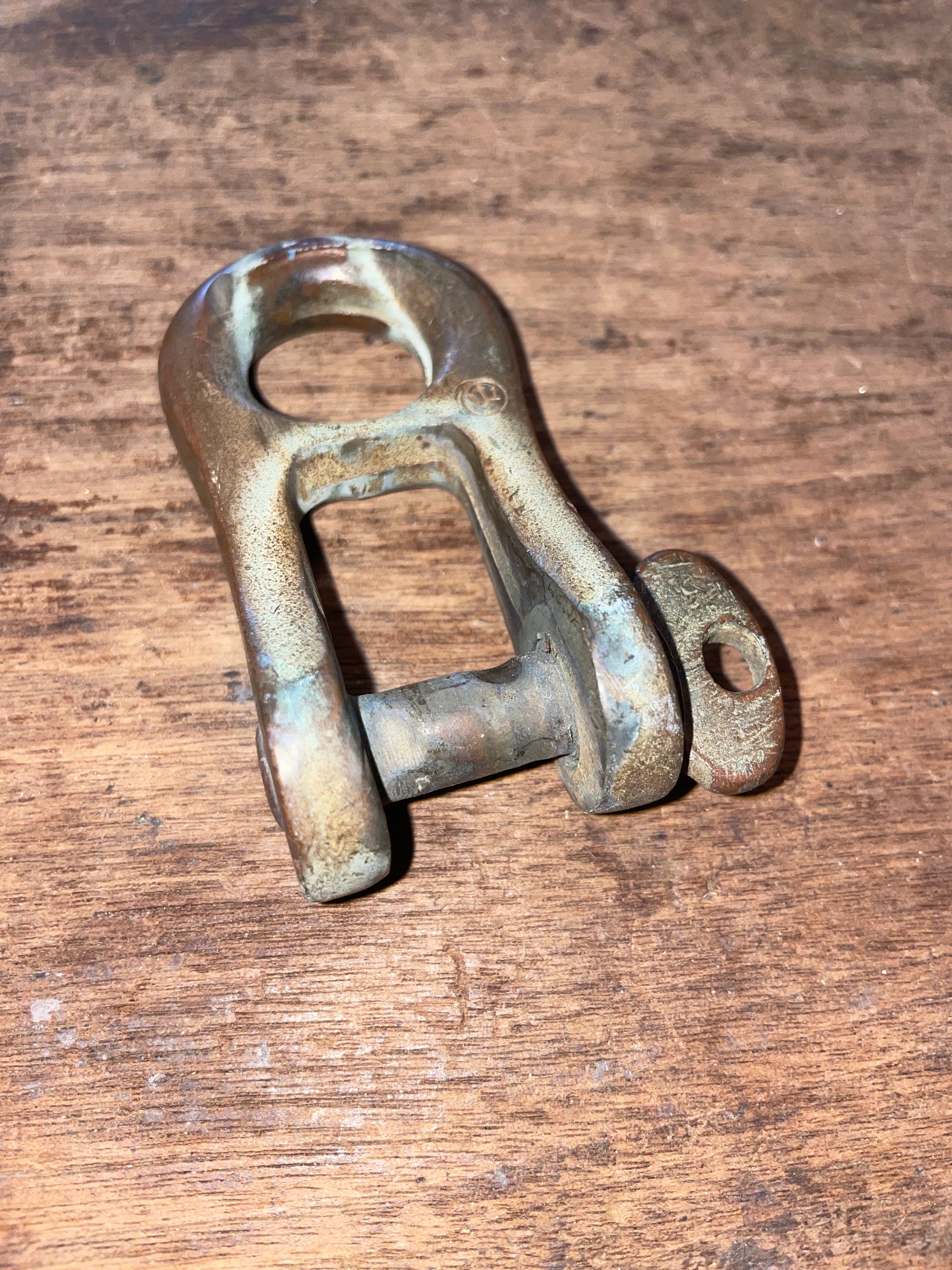 Solid Bronze Merriman Forked Shackle - 3/4”