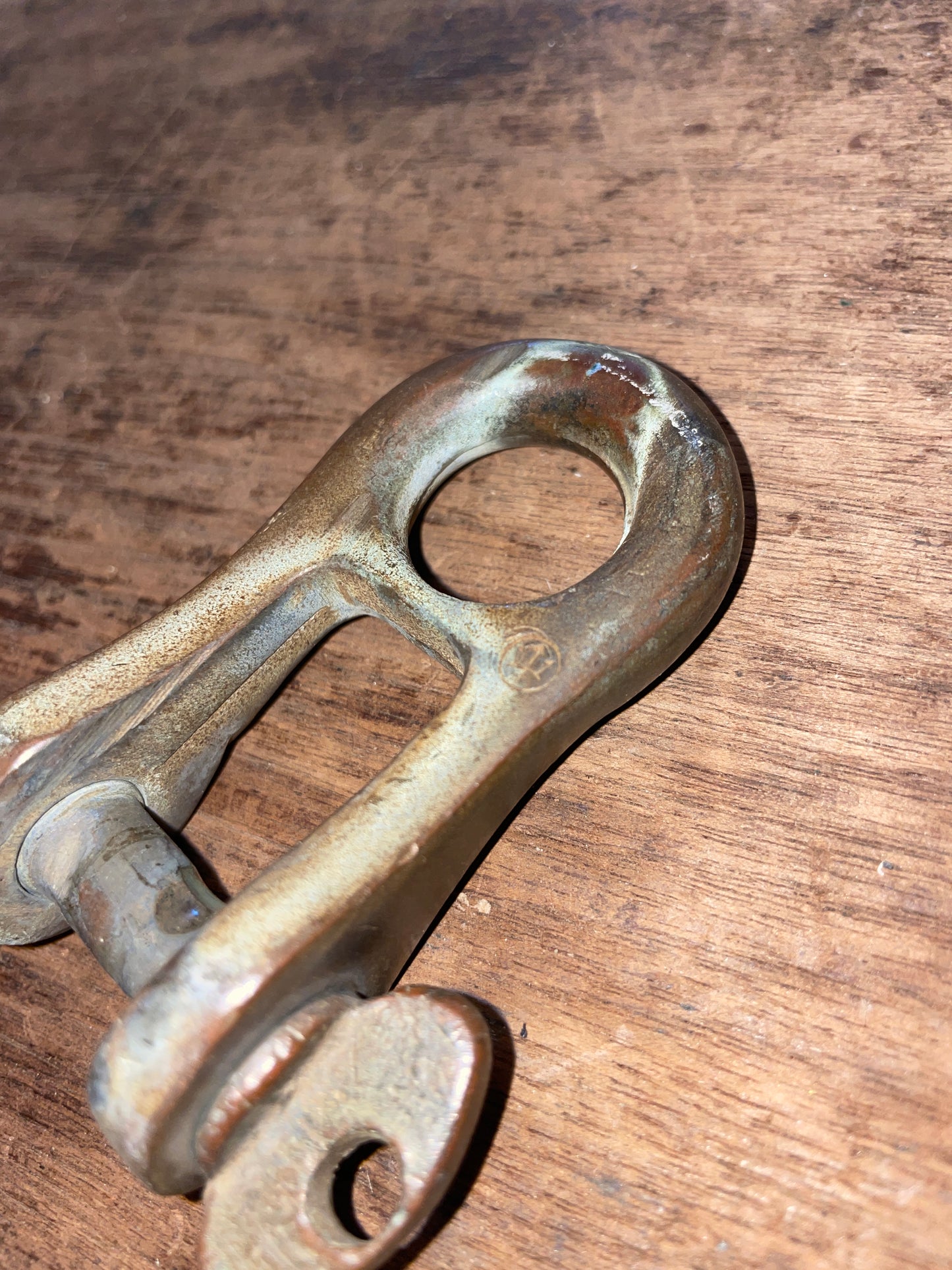 Solid Bronze Merriman Forked Shackle - 3/4”