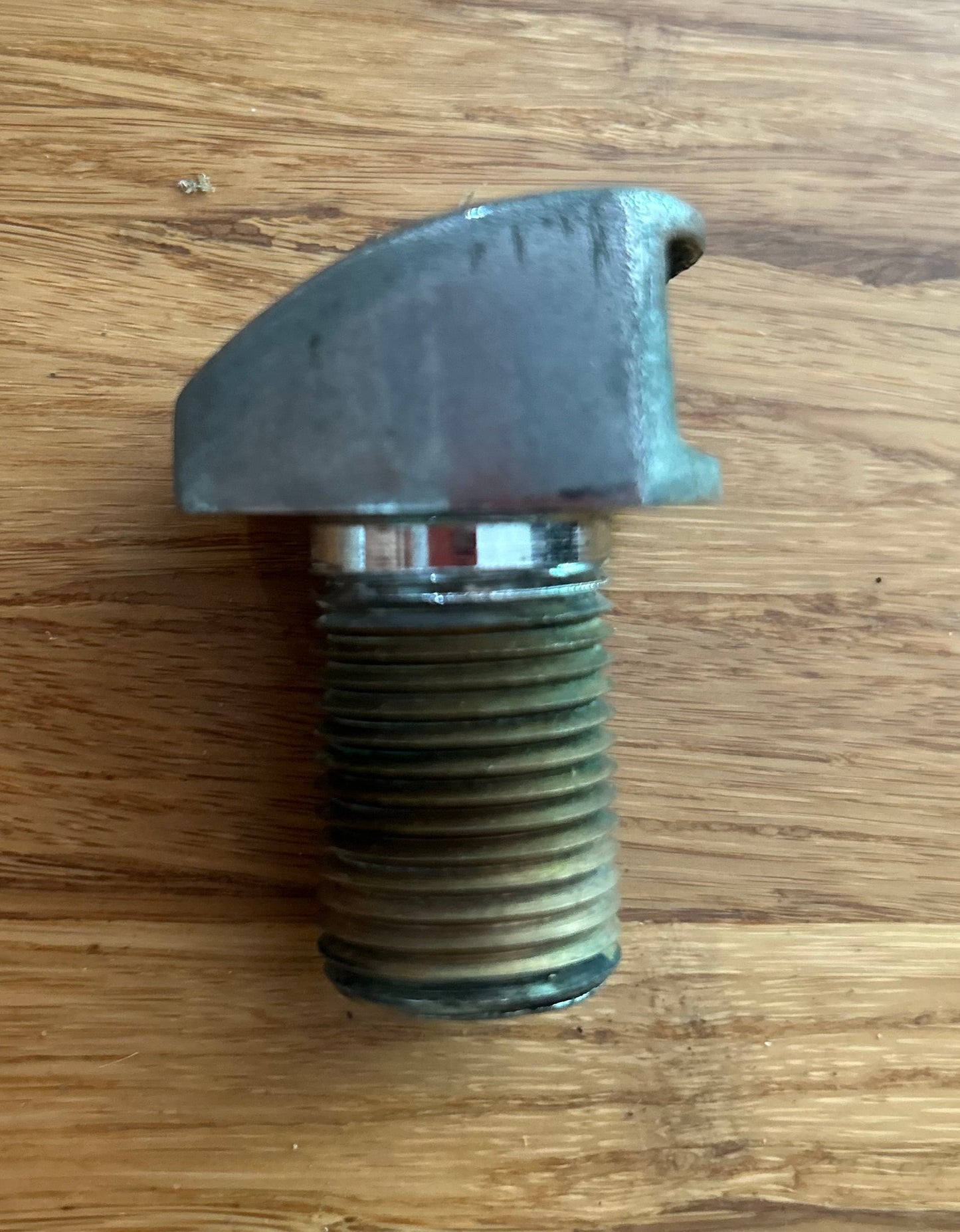 1/2" NPS bronze scoop through-hull intake