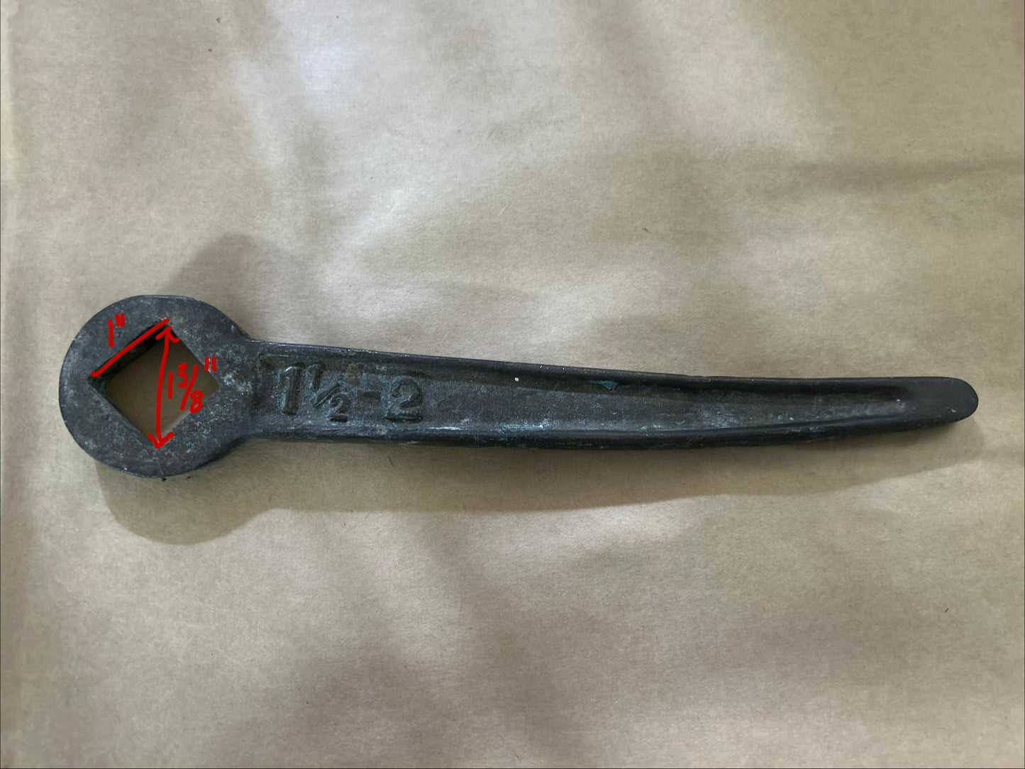 Wilcox Crittenden Bronze Seacock Handle 1½–2”