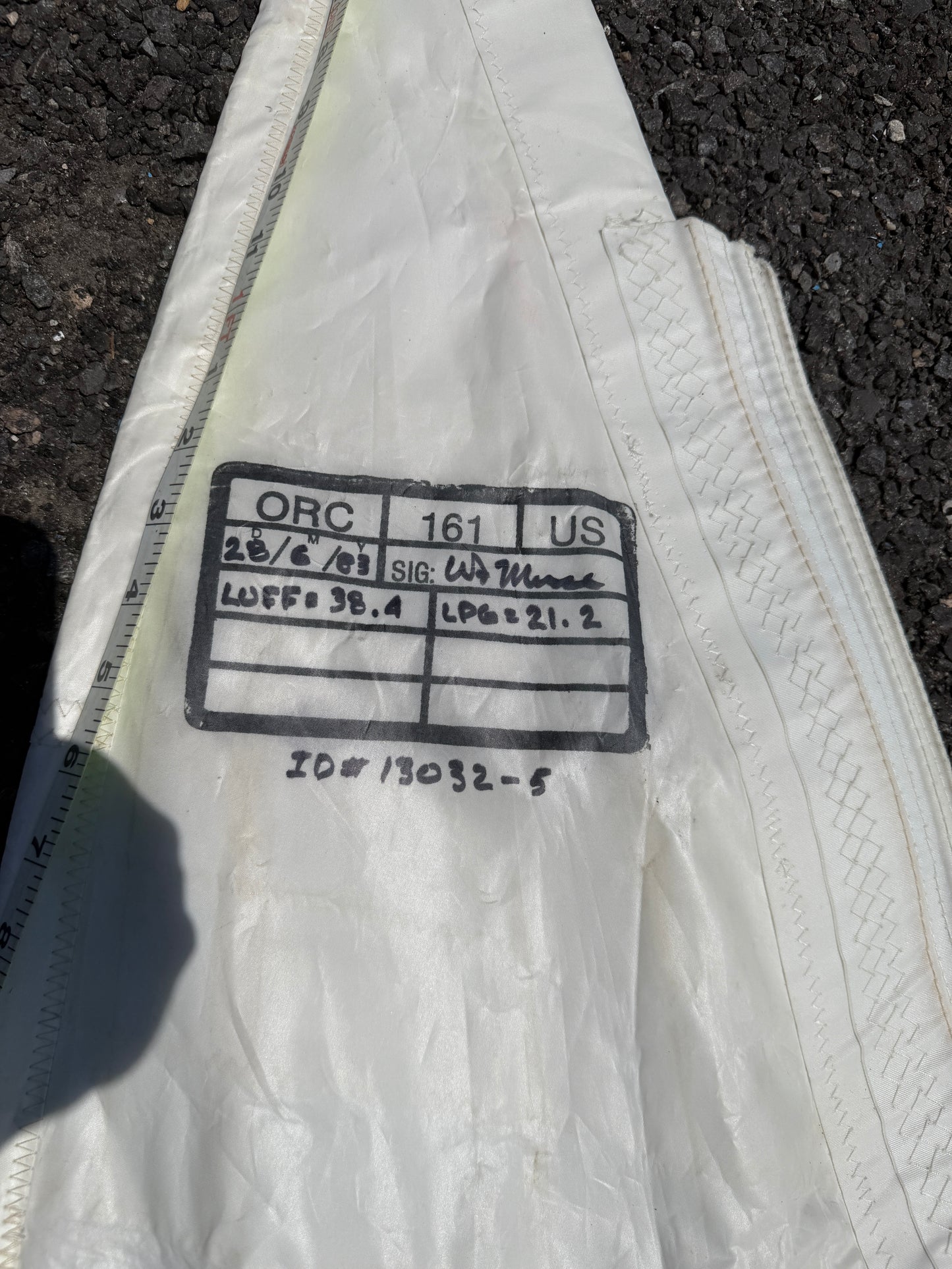 ODAY 30 Reacher Sail - 38'3" x 36'8" x 22'2"