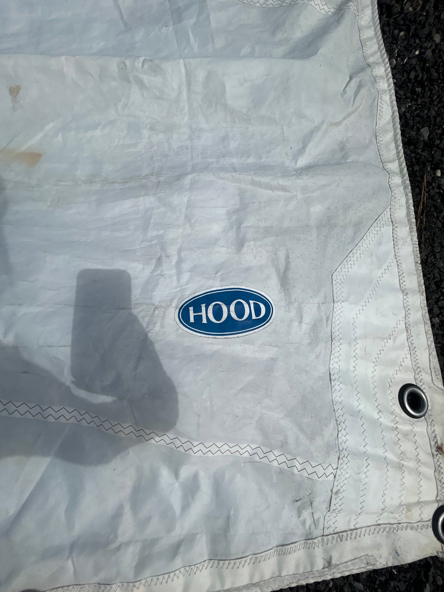 Hood Mainsail C38 43’7.5” Luff x 12’2” Foot w/ Slides & Reef Points