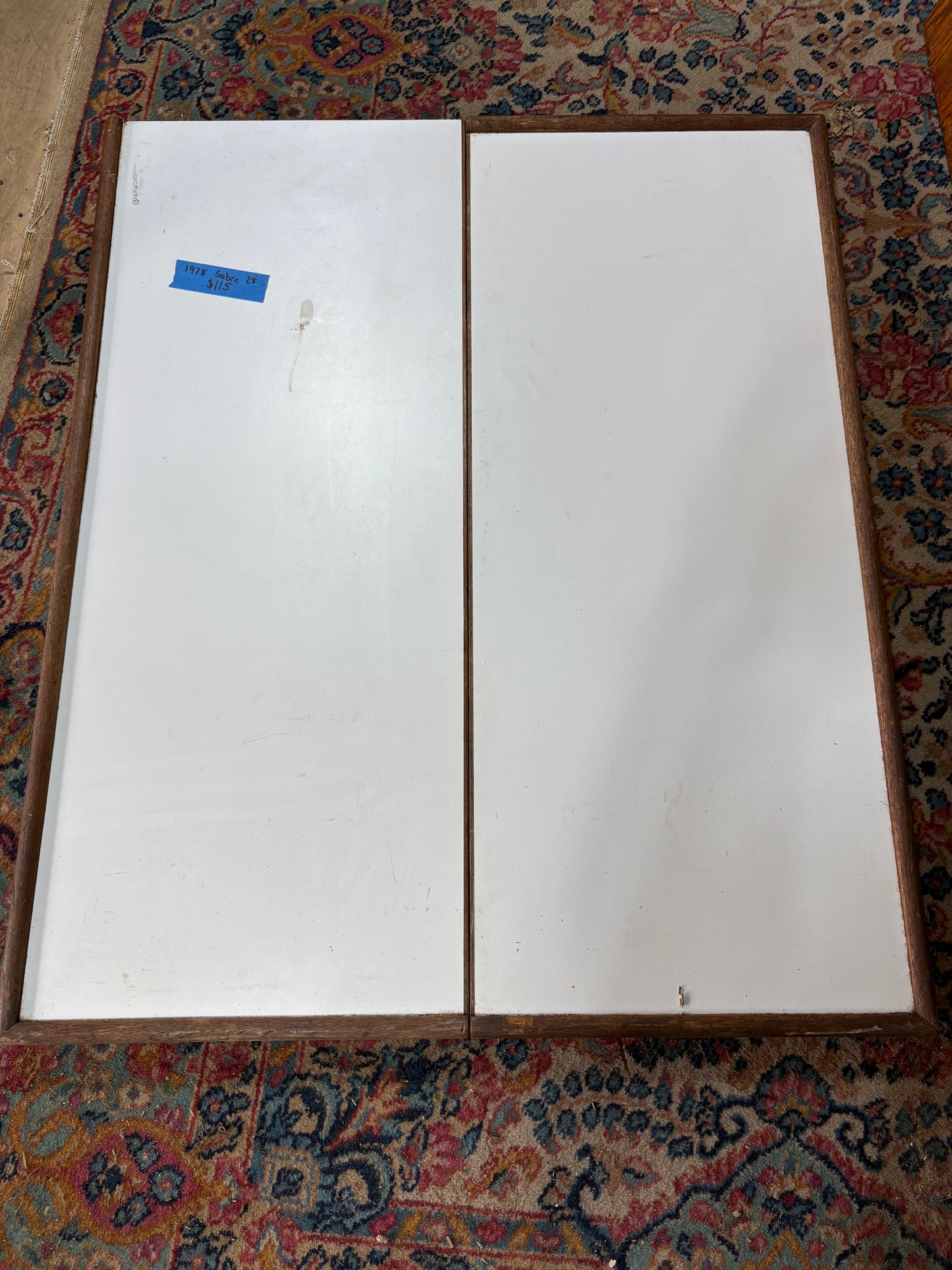 1978 Sabre 28 Interior Table 39 1/4" Long x 33" Wide -- #14