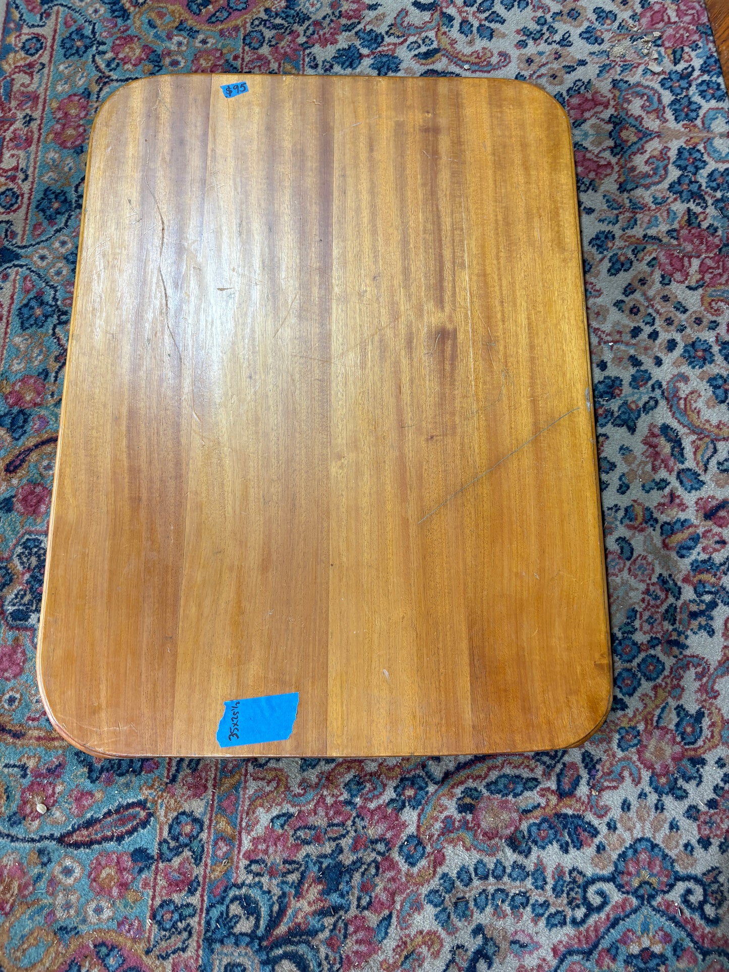 Interior Table 35" Long x 25 1/2" Wide- No Hardware-- #15