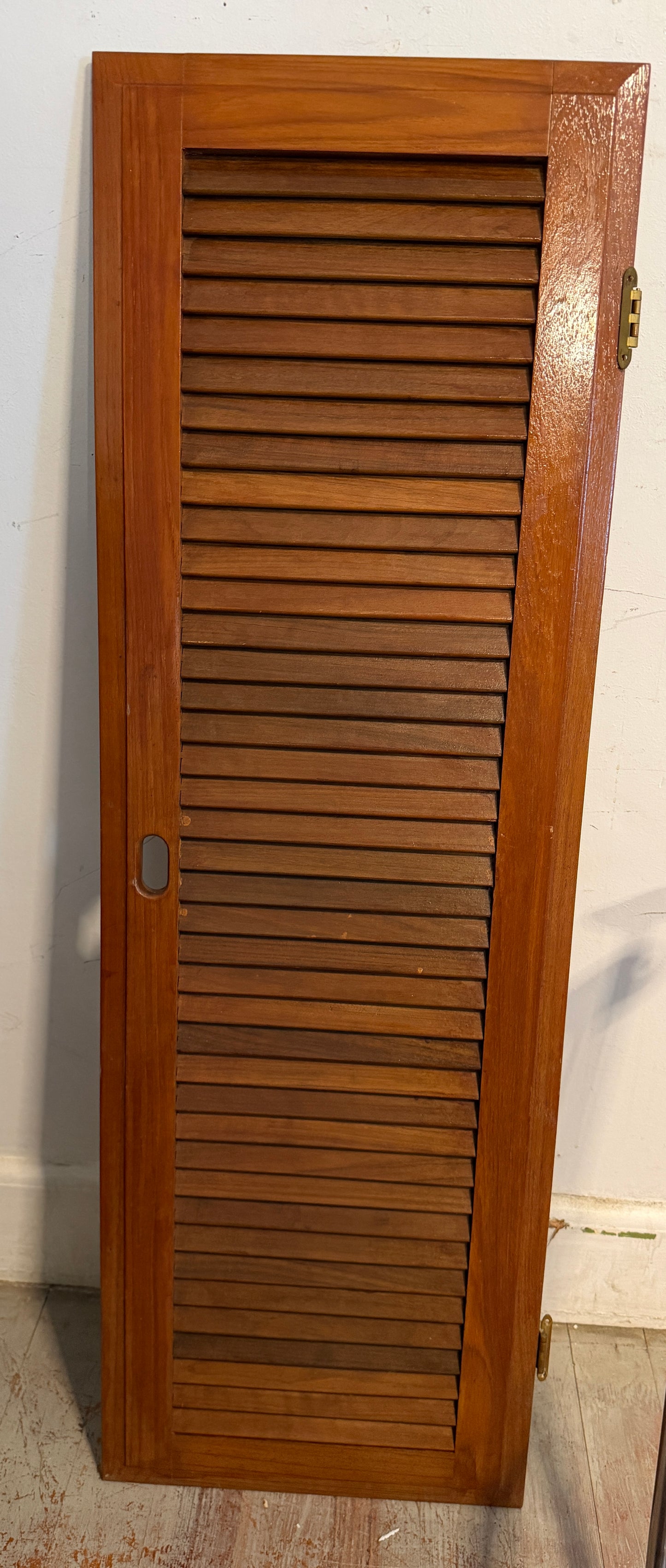 Downeaster 38 Interior Louvered Door - ID: 47" Tall x 14 7/8" Wide -- #341