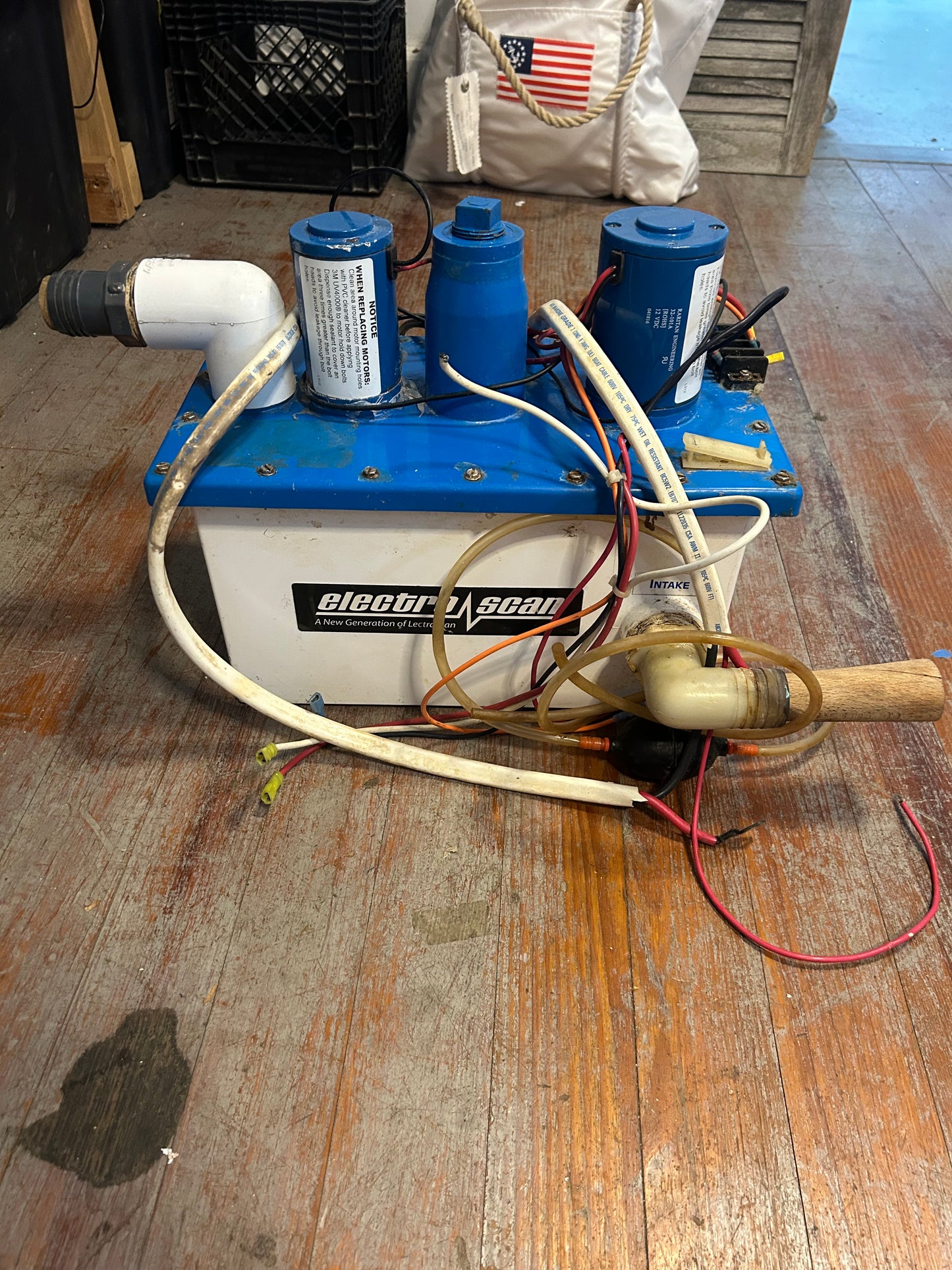 Raritan ElectroScan Marine Sanitation System MSD Complete w/ Control Box & Display