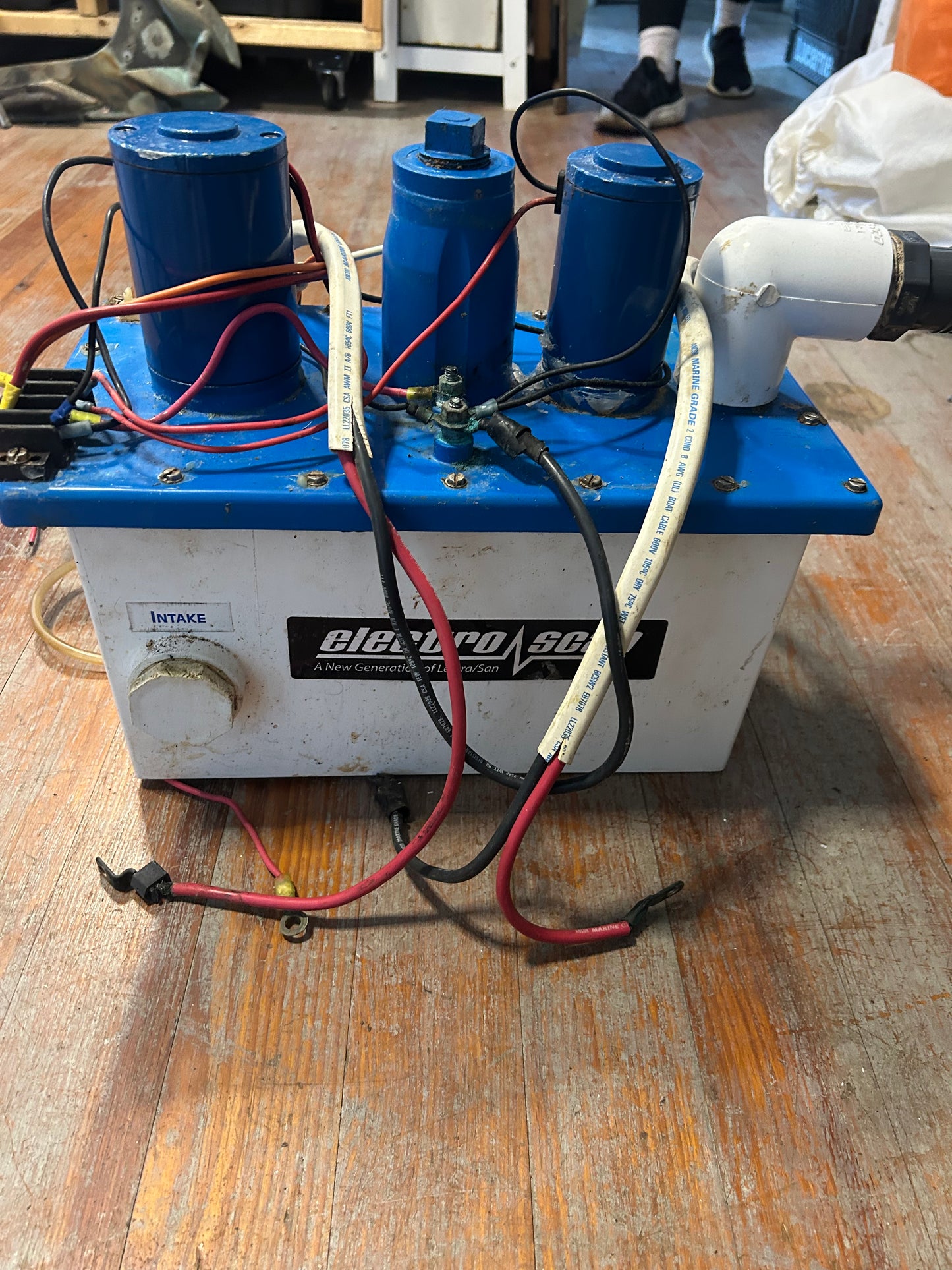 Raritan ElectroScan Marine Sanitation System MSD Complete w/ Control Box & Display