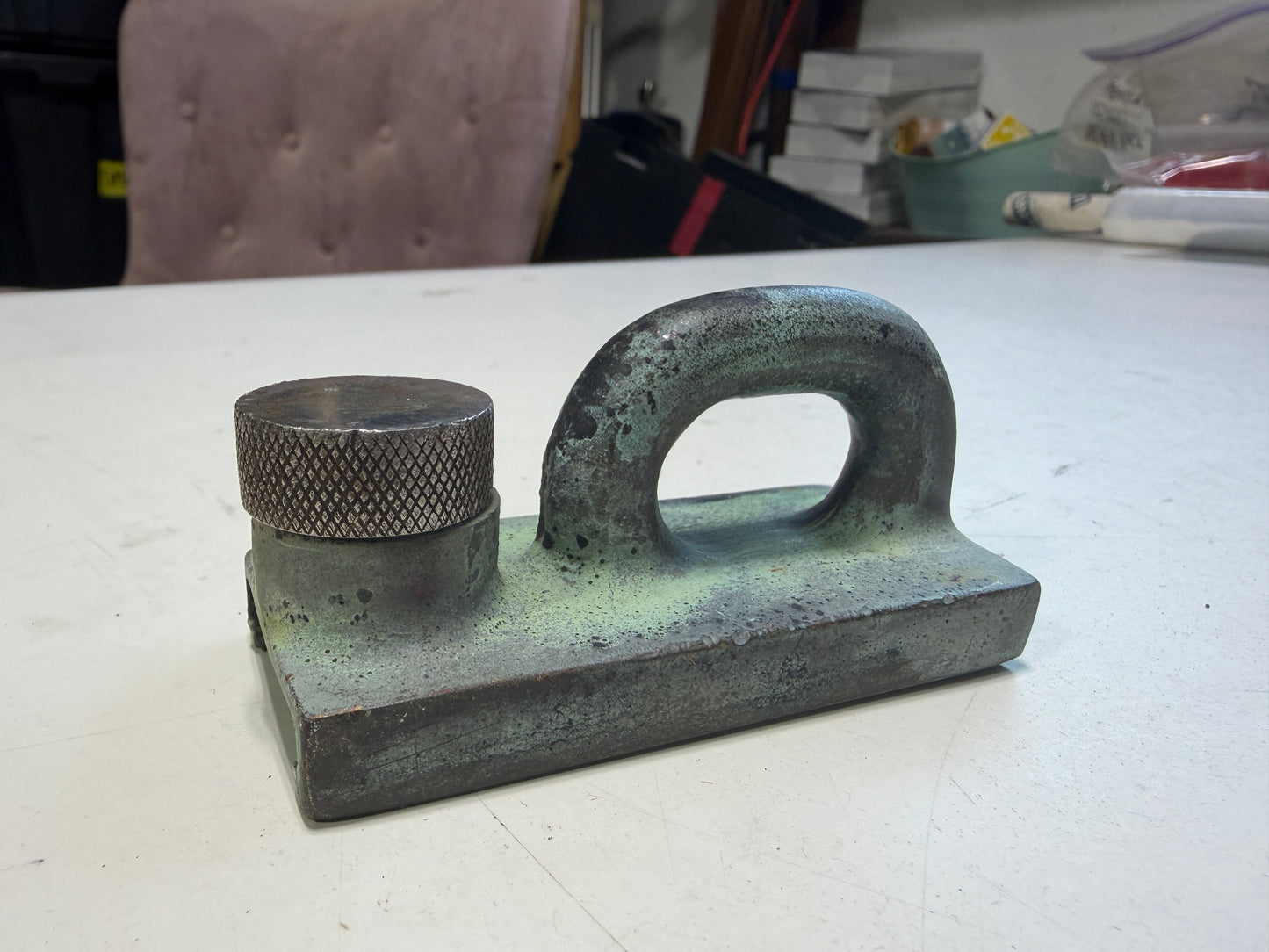 Bronze Screw Top Track Car With 1 1/4” Track Size