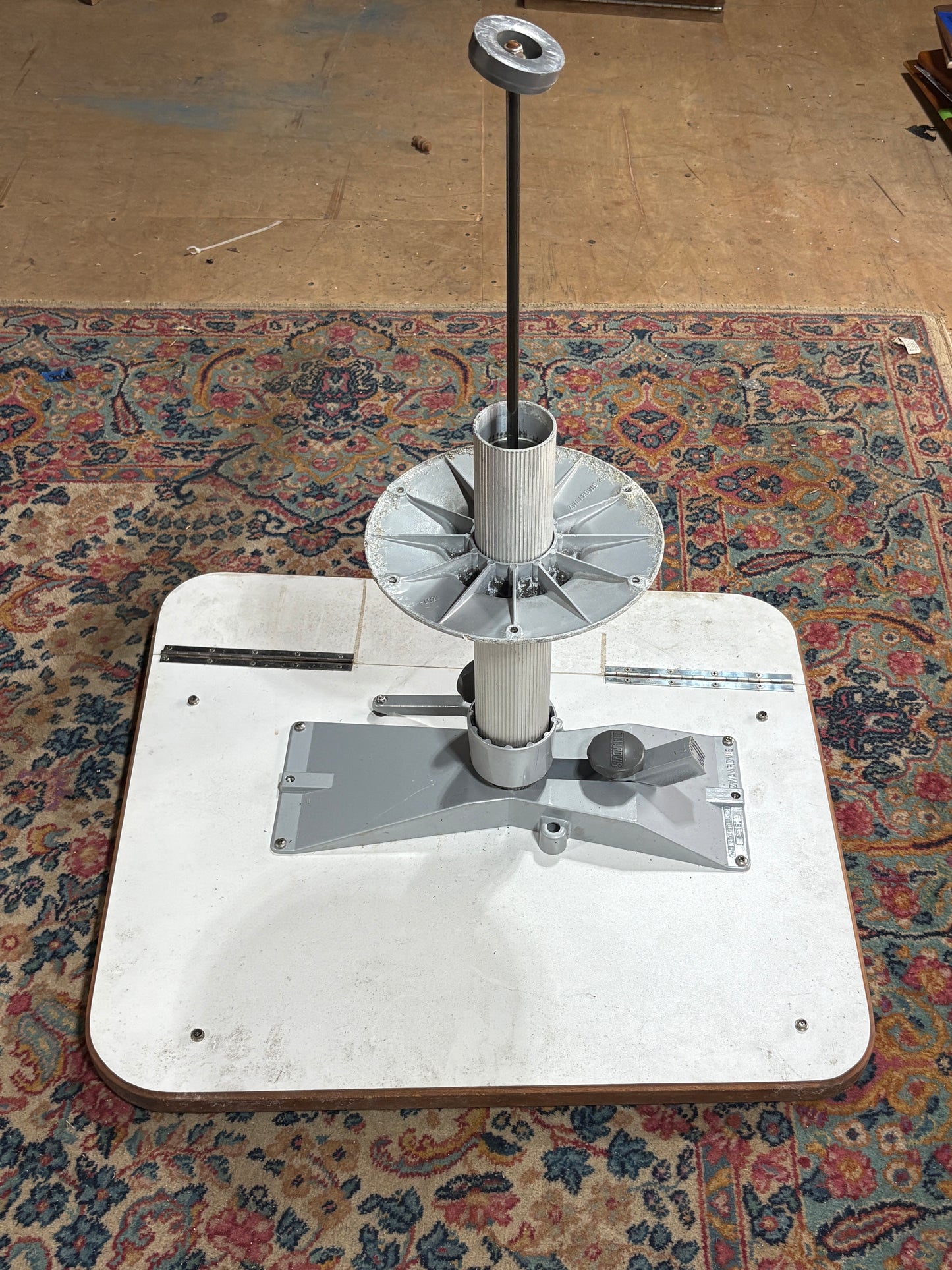 Interior Table With Leg - 30 1/2" Long x 27 1/2" Wide -- #26