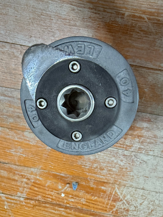 Lewmar 40 Two Speed Self Tailing Winch - Aluminum Body