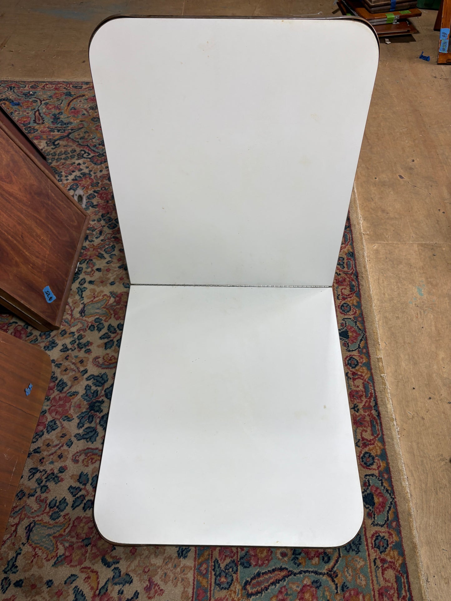 Folding Slide Extending Interior Table - 53" Long x 23" Wide -- #36