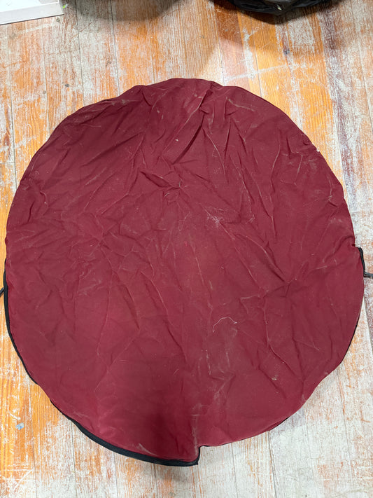 30" Diameter Burgundy Wheel Cover