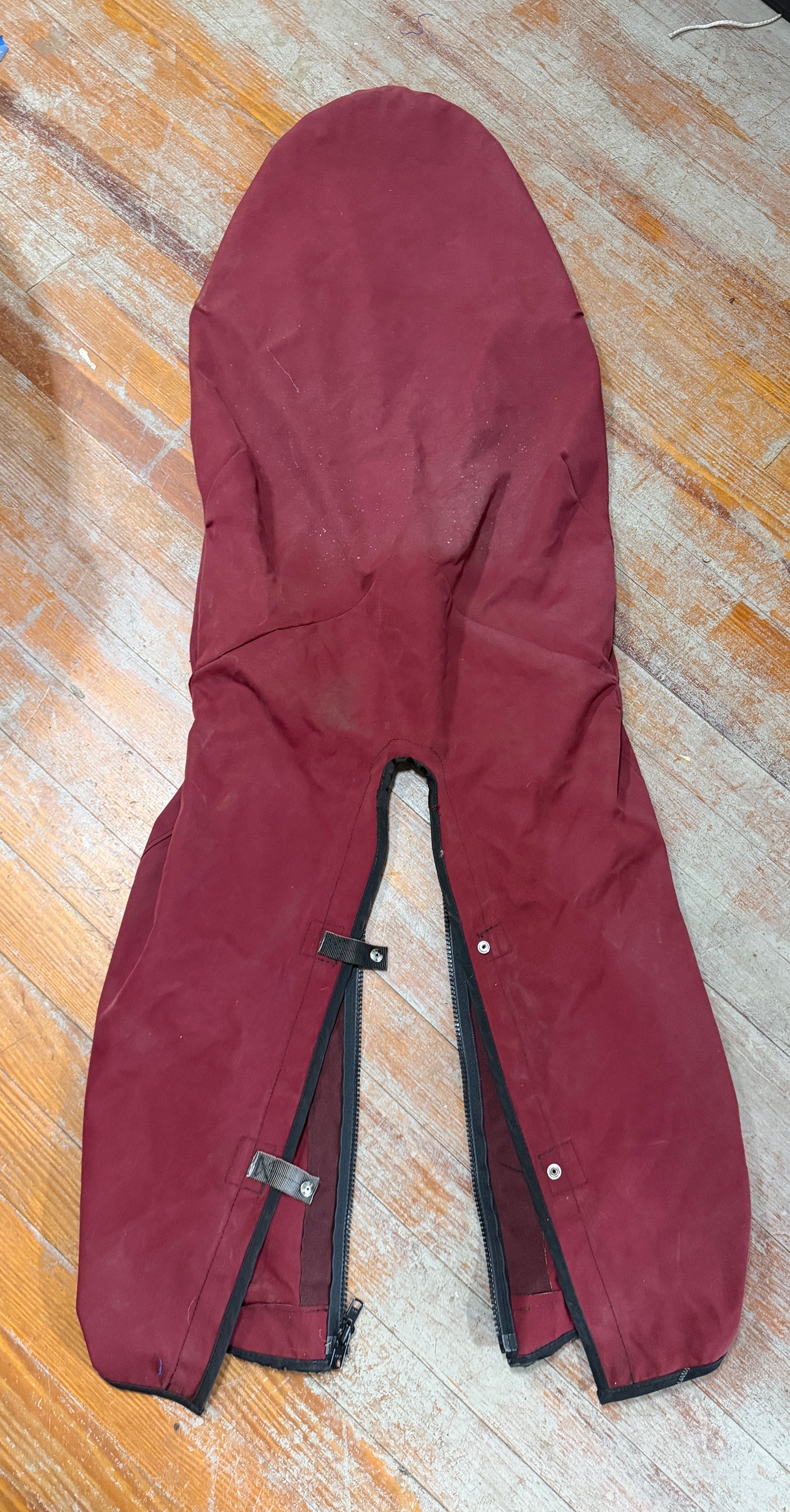 Burgundy Full Pedestal Cover - 62" Total Length