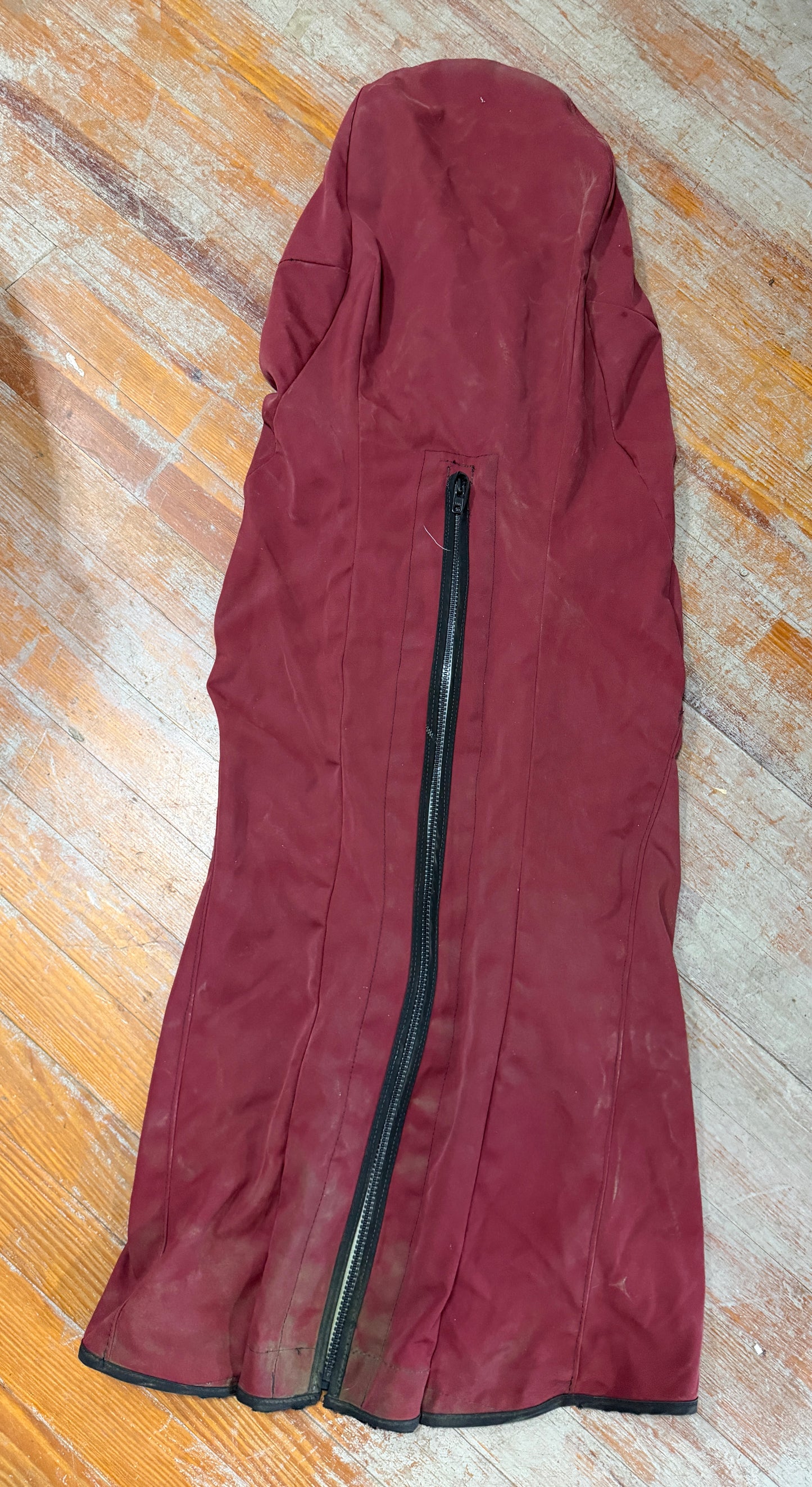 Burgundy Full Pedestal Cover - 62" Total Length