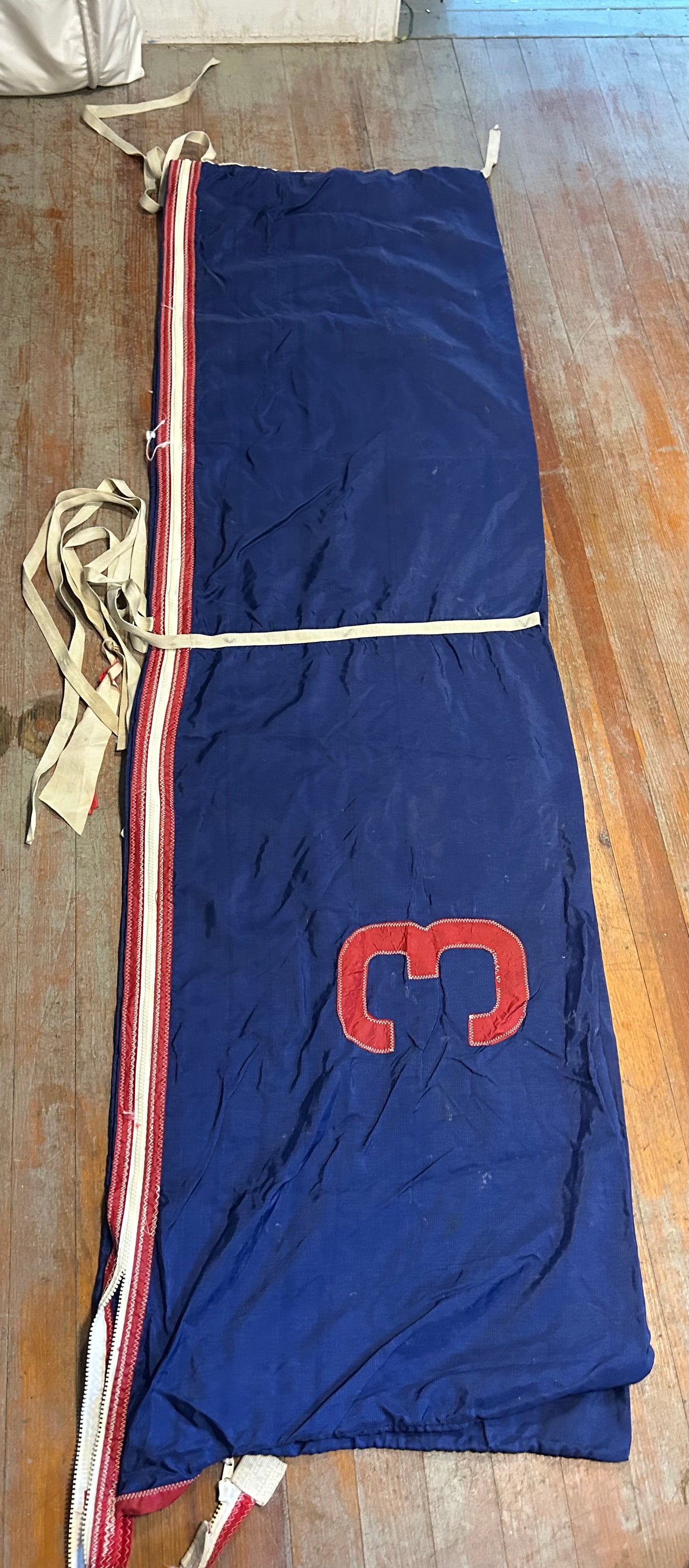 Navy Blue Sailmakers Turtle Sail Bag 96” x 26”