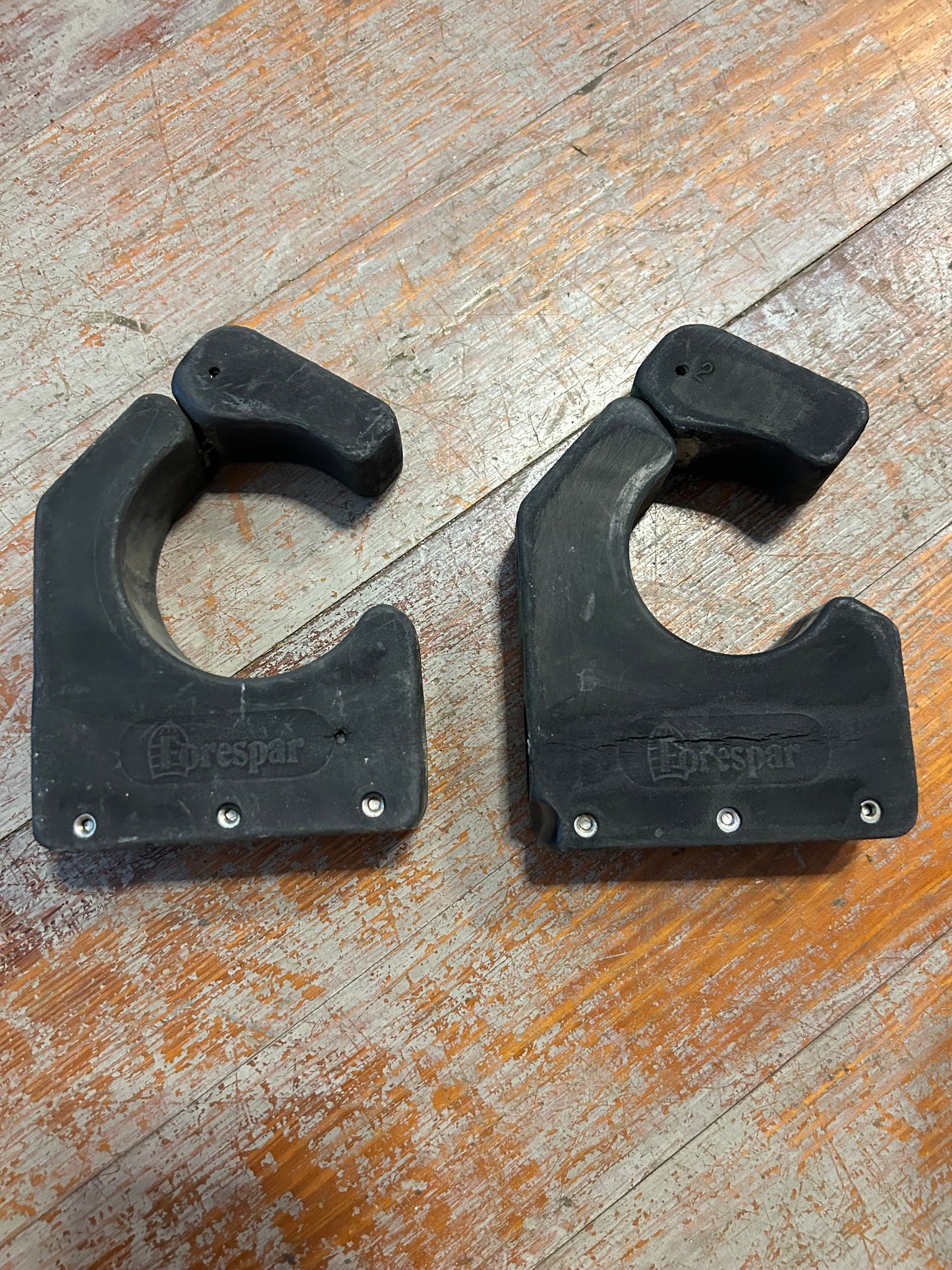 Forespar Stanchion Mounted Pole Chocks 1” Pair Spinnaker Pole Holders