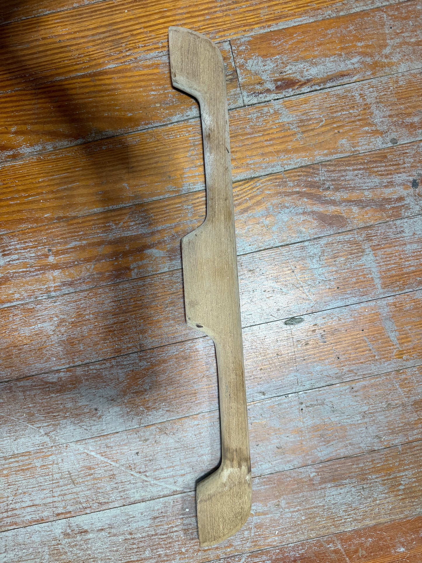22 3/8" Long - 2 Rung Teak Grab Rail - NO DRILLED HOLES