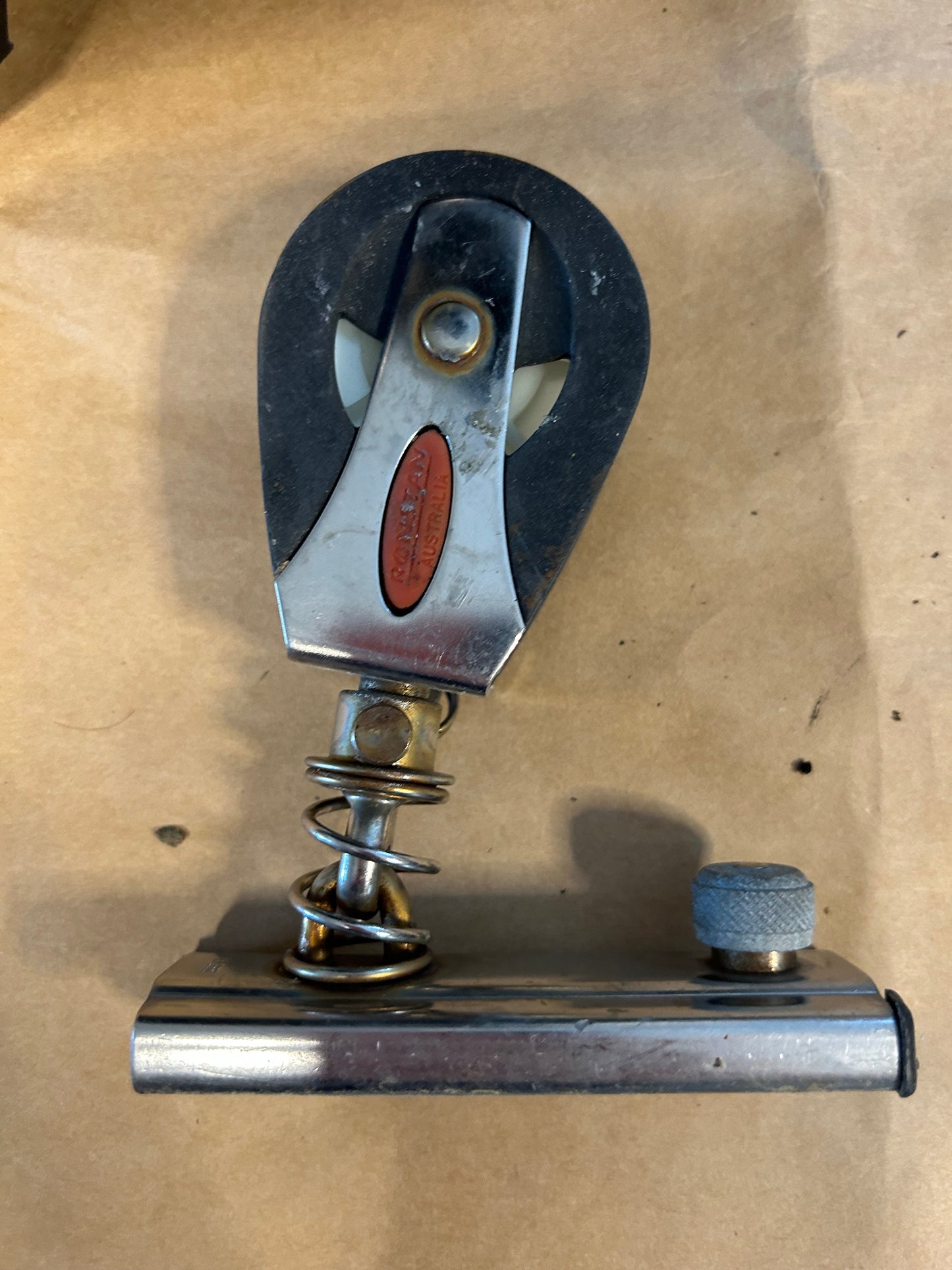 Ronstan Single Block Pull Top Track Car - 1”