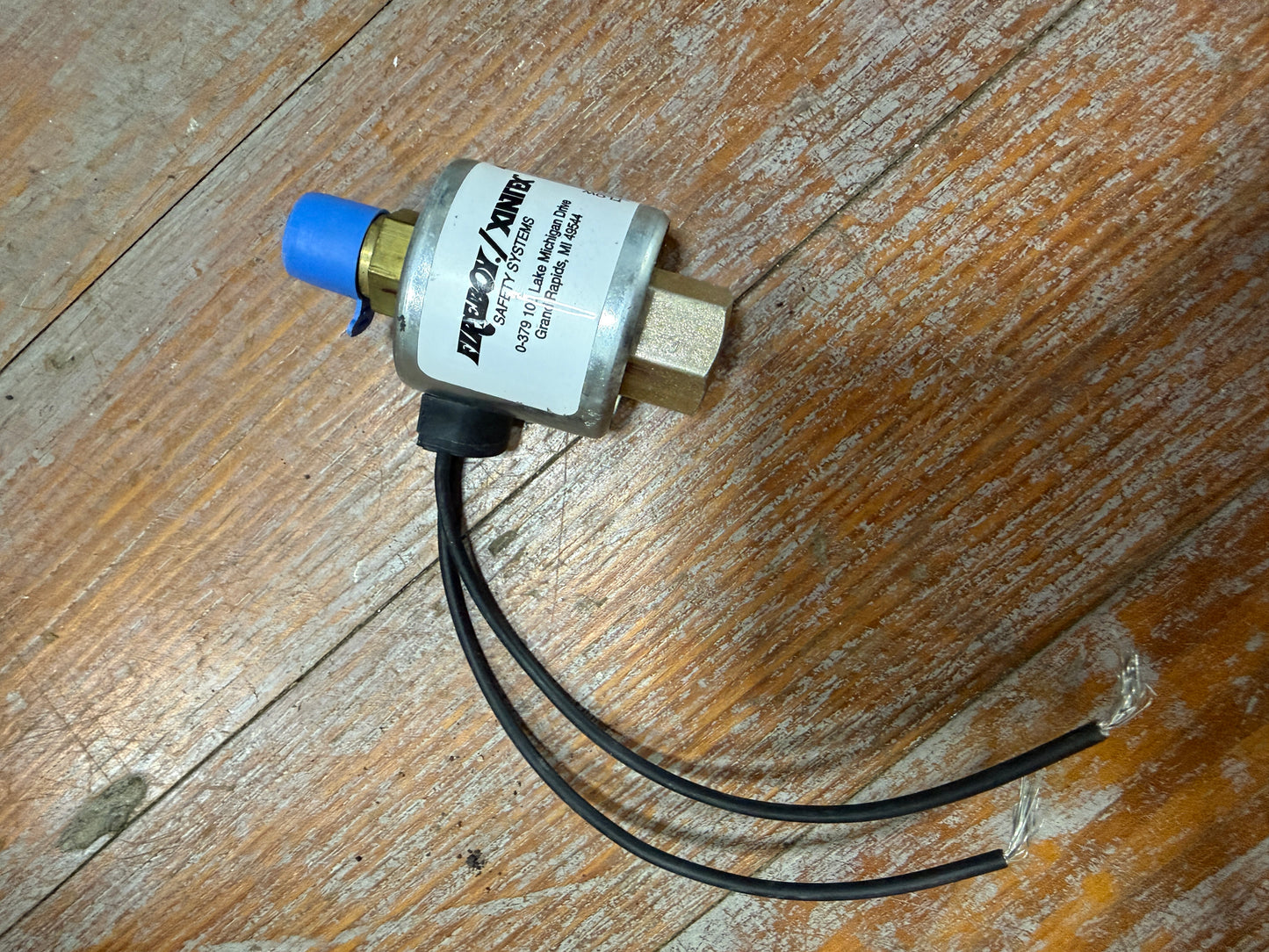 Fireboy Xintrex Marine Safety Valve MODEL SV-1 - NEW