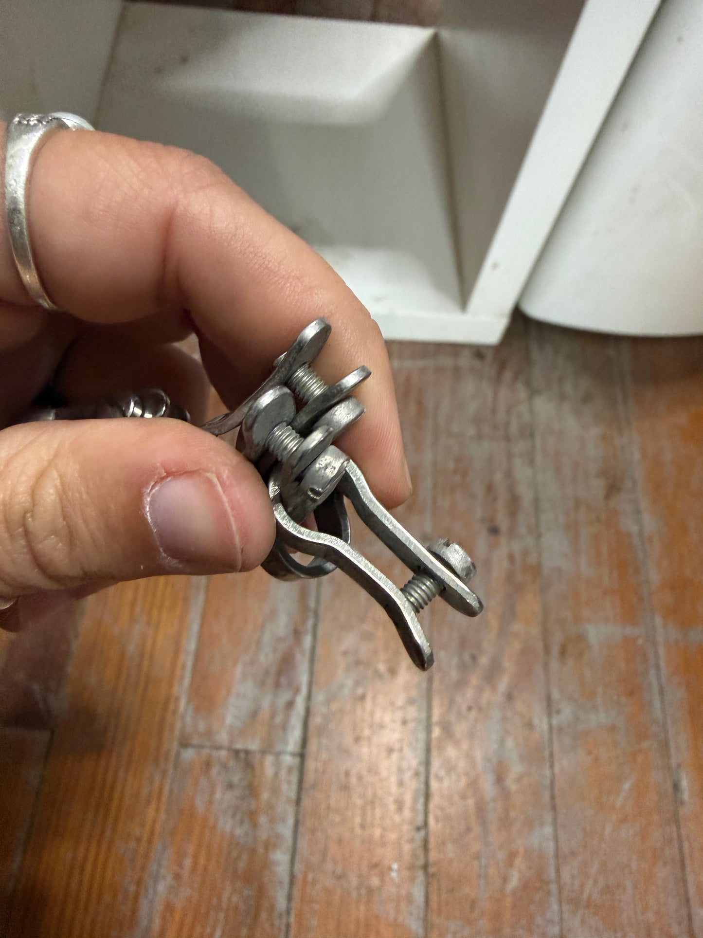 Lot of 7 Stainless Shackles - 1/8" Pin Diameter